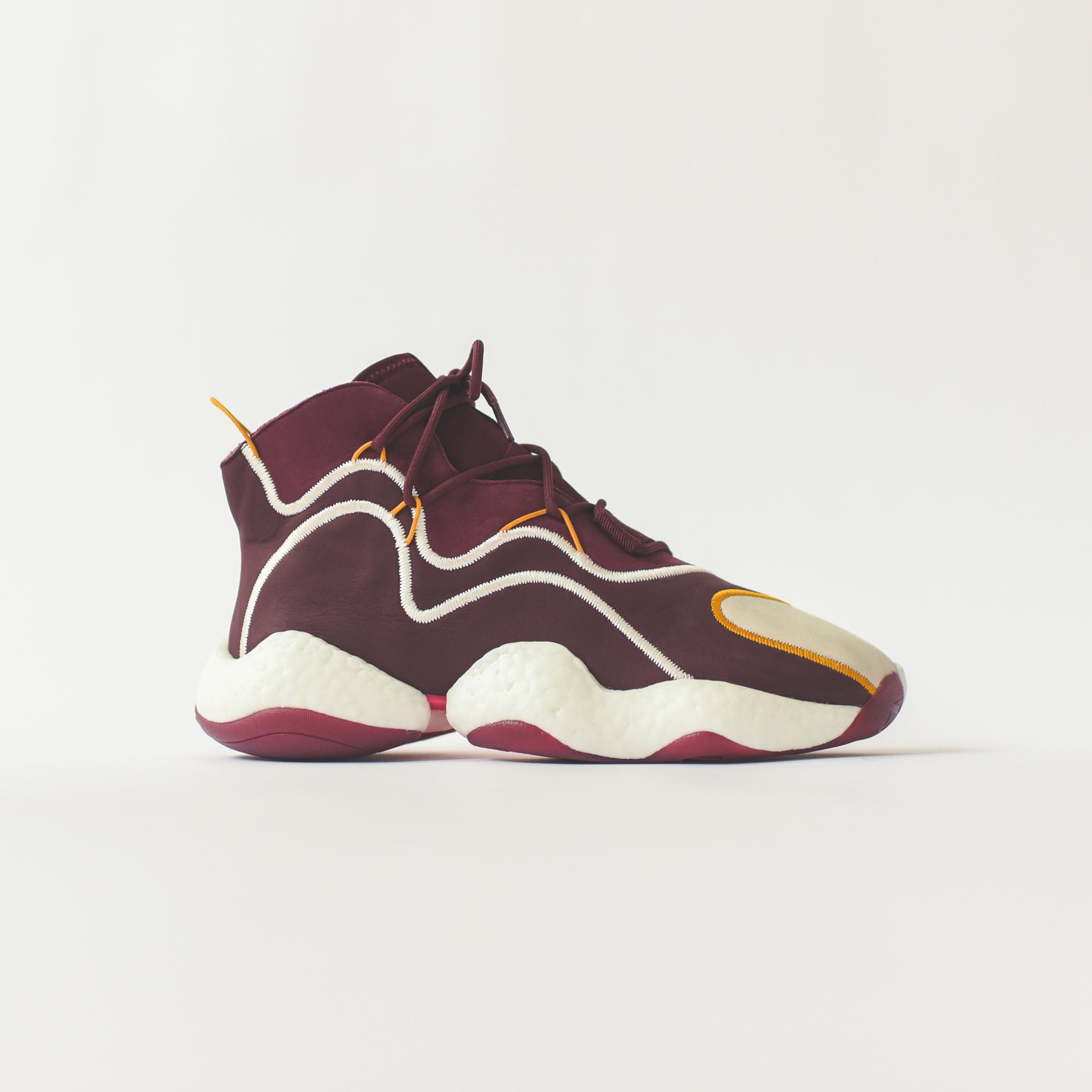 Adidas x Eric Emanuel BYW - Maroon / Yellow