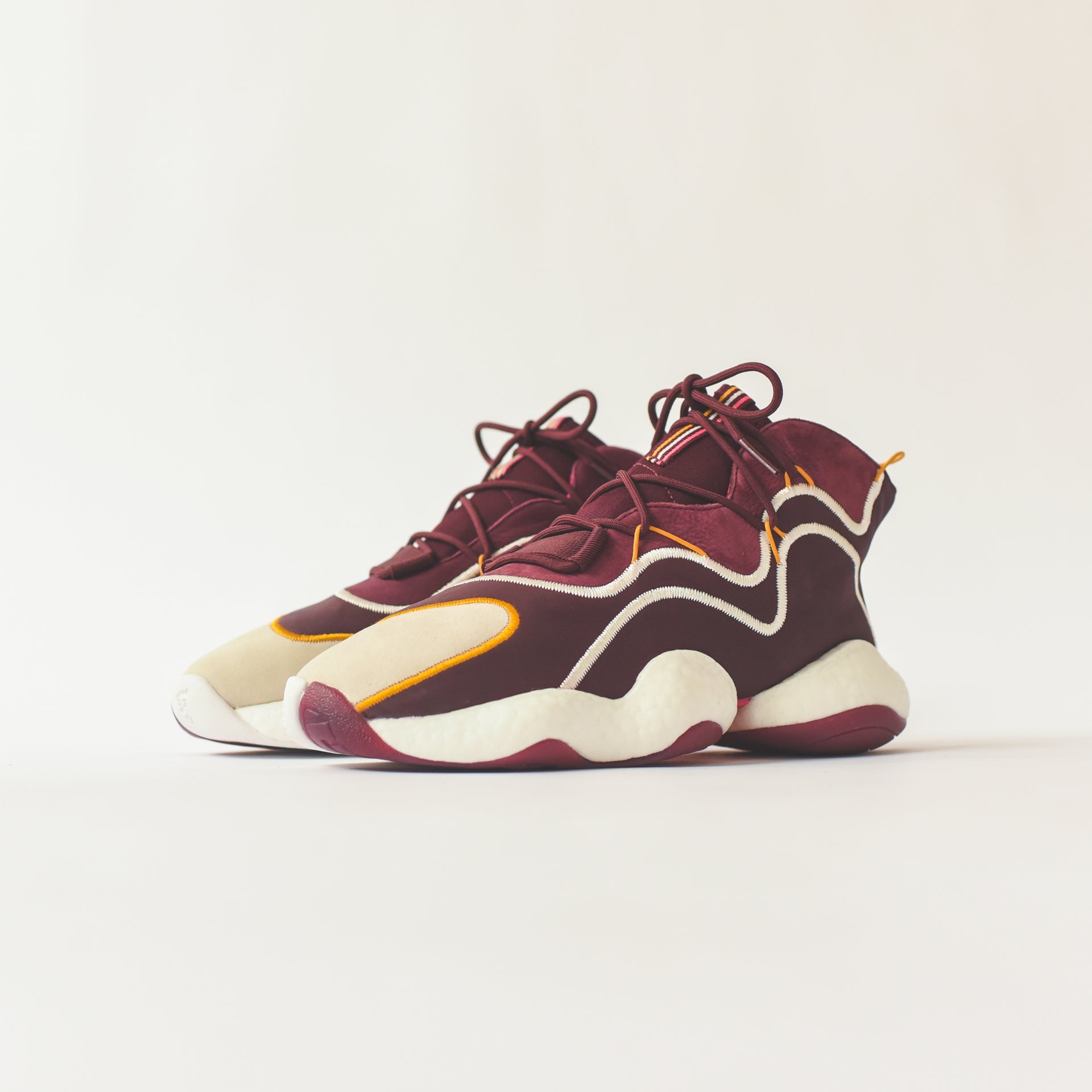Adidas x Eric Emanuel BYW - Maroon / Yellow