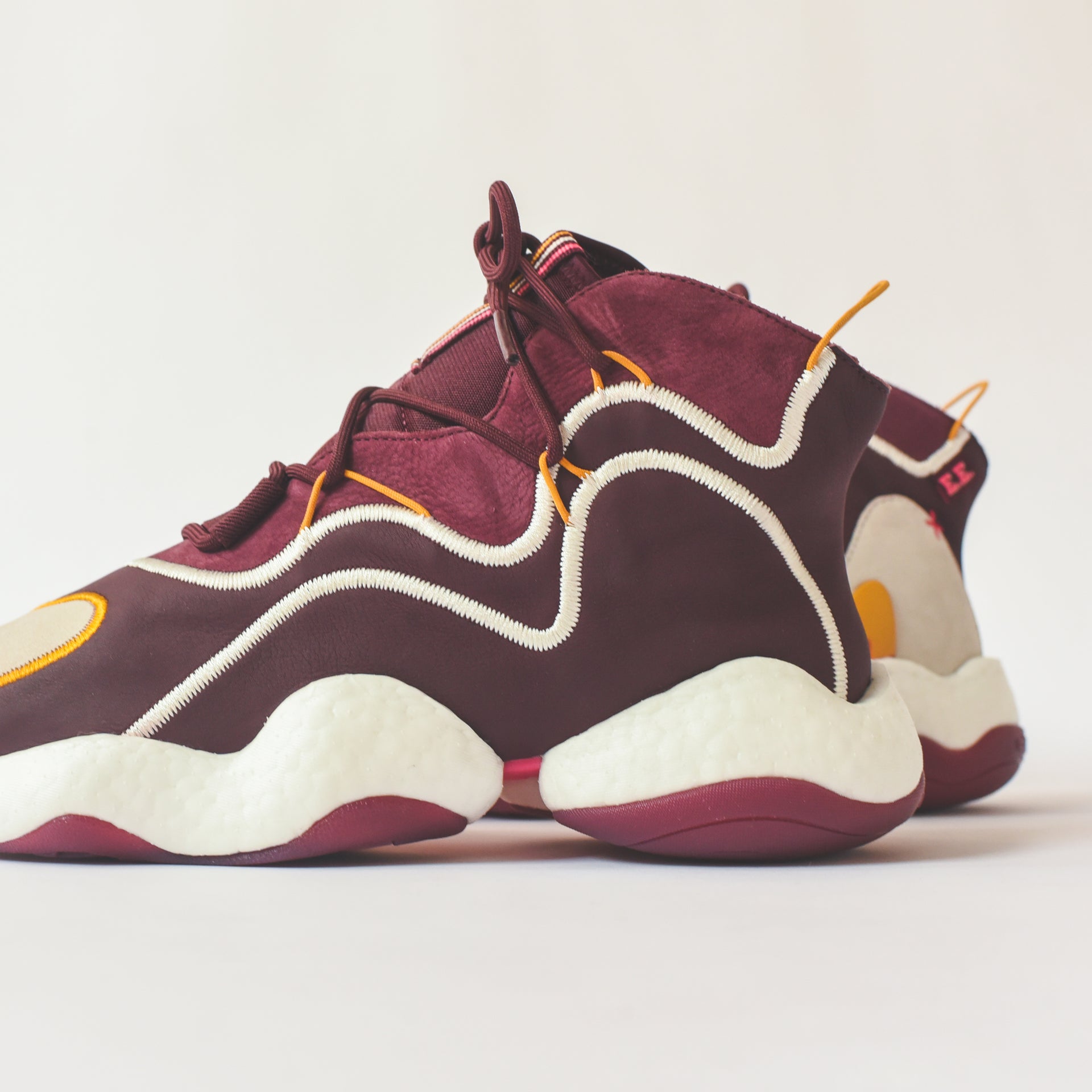 Adidas x Eric Emanuel BYW - Maroon / Yellow