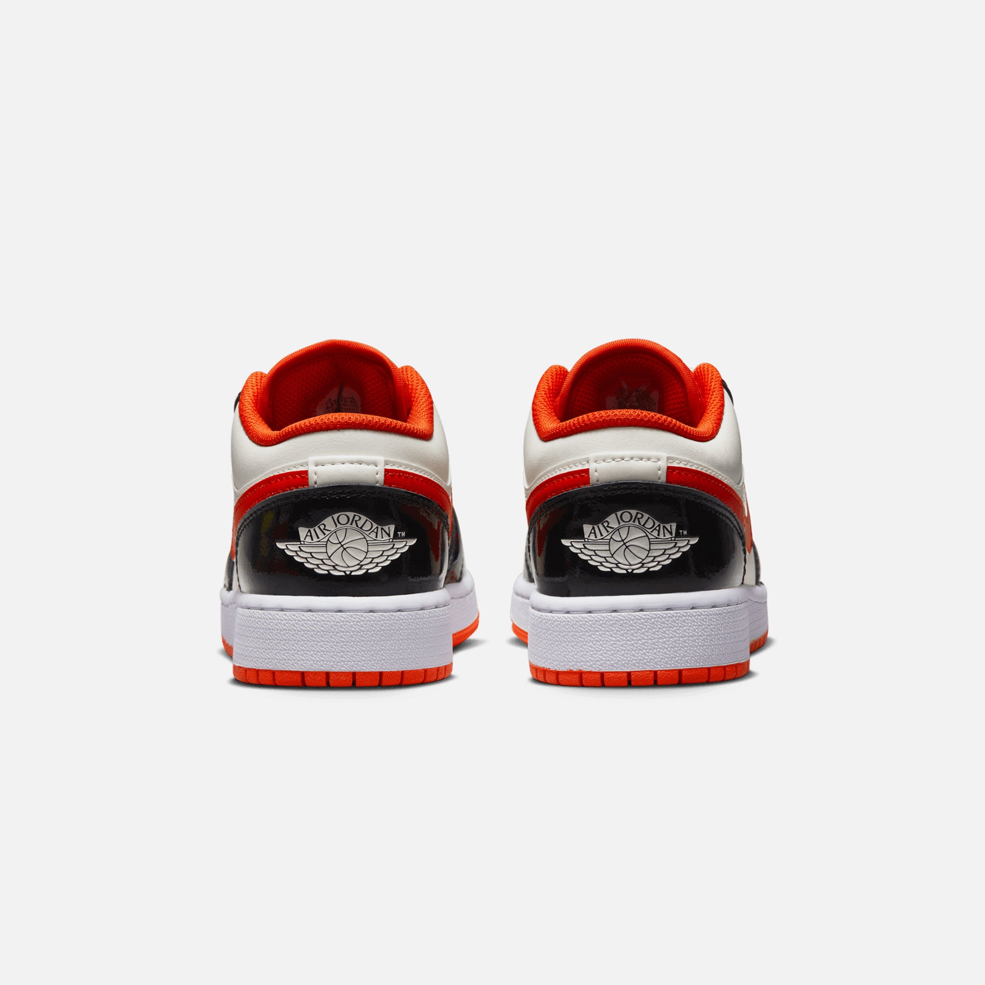 Nike Grade School Air Jordan 1 Low - Black / Fire Red / White