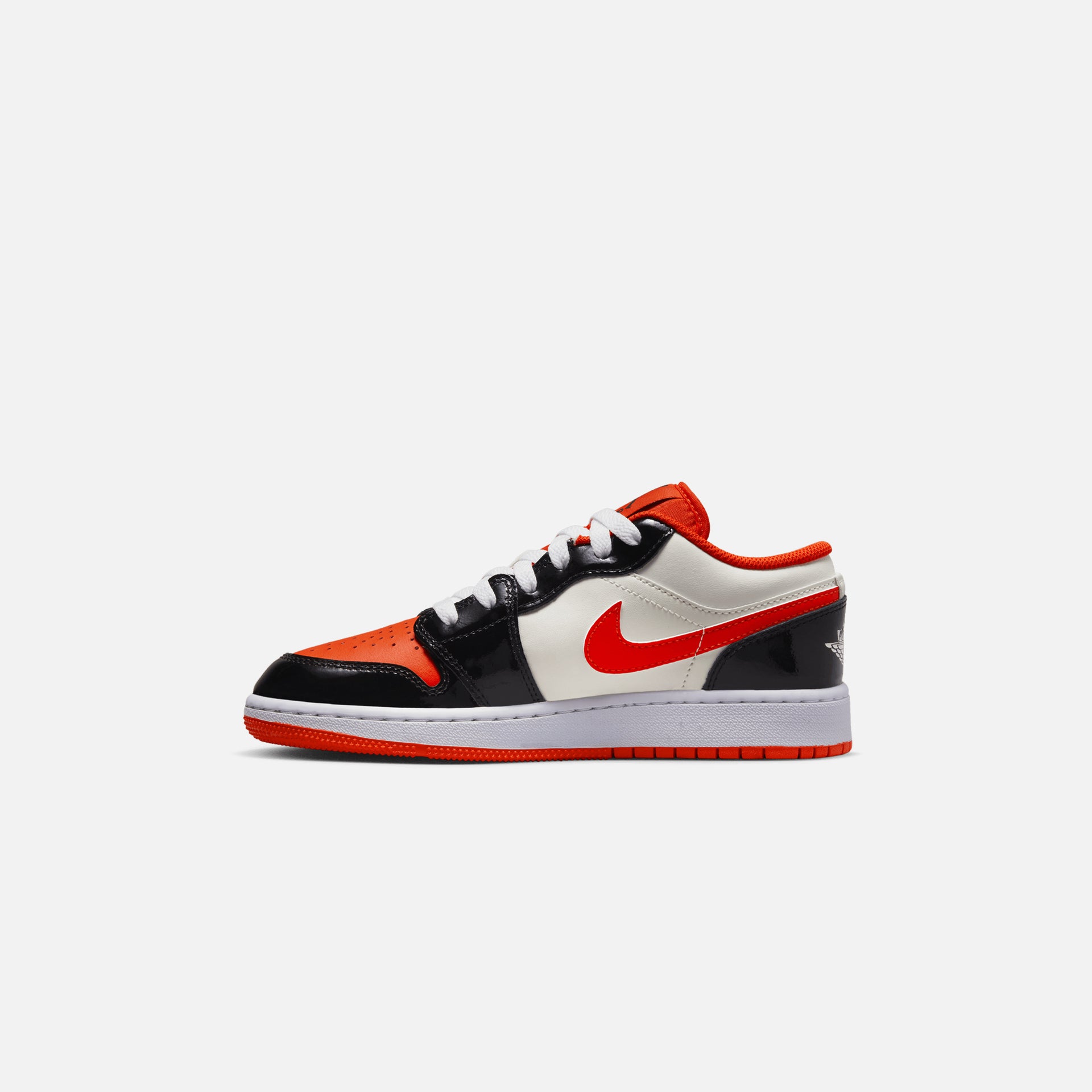 Nike Grade School Air Jordan 1 Low - Black / Fire Red / White
