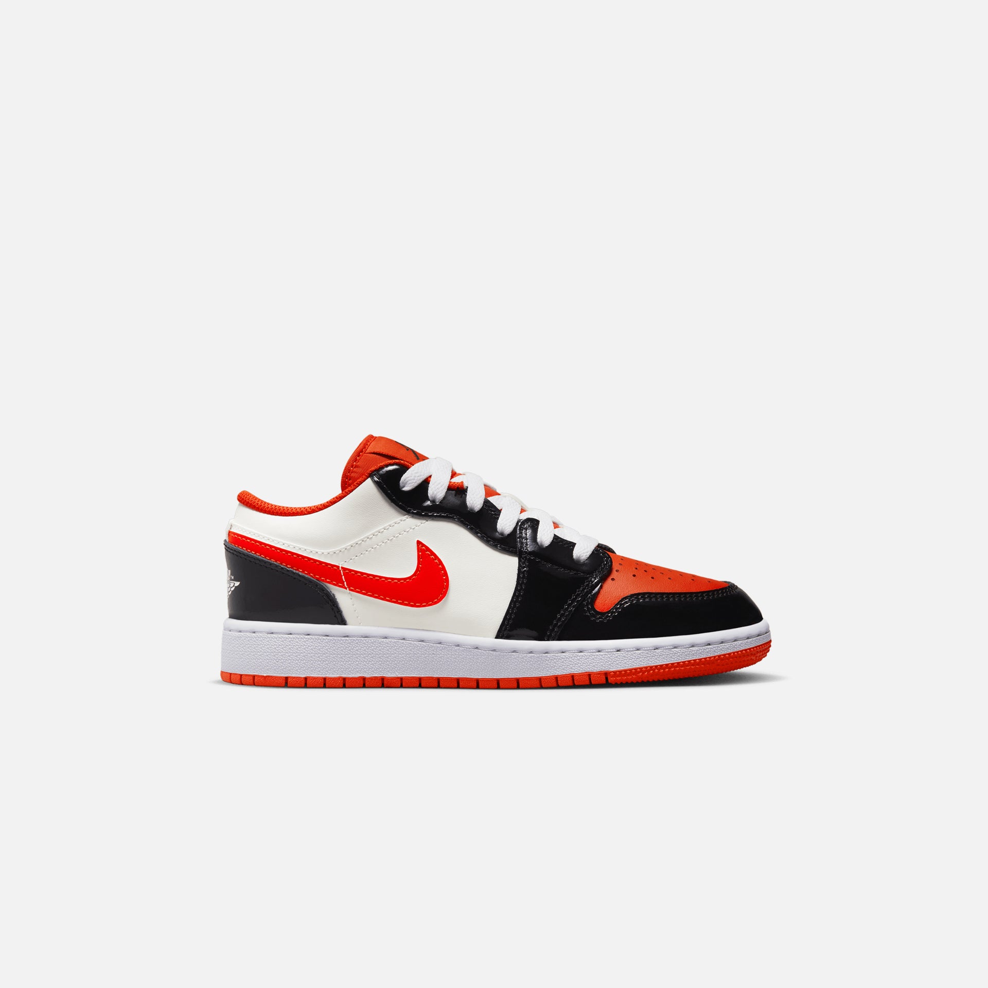 Nike Grade School Air Jordan 1 Low - Black / Fire Red / White