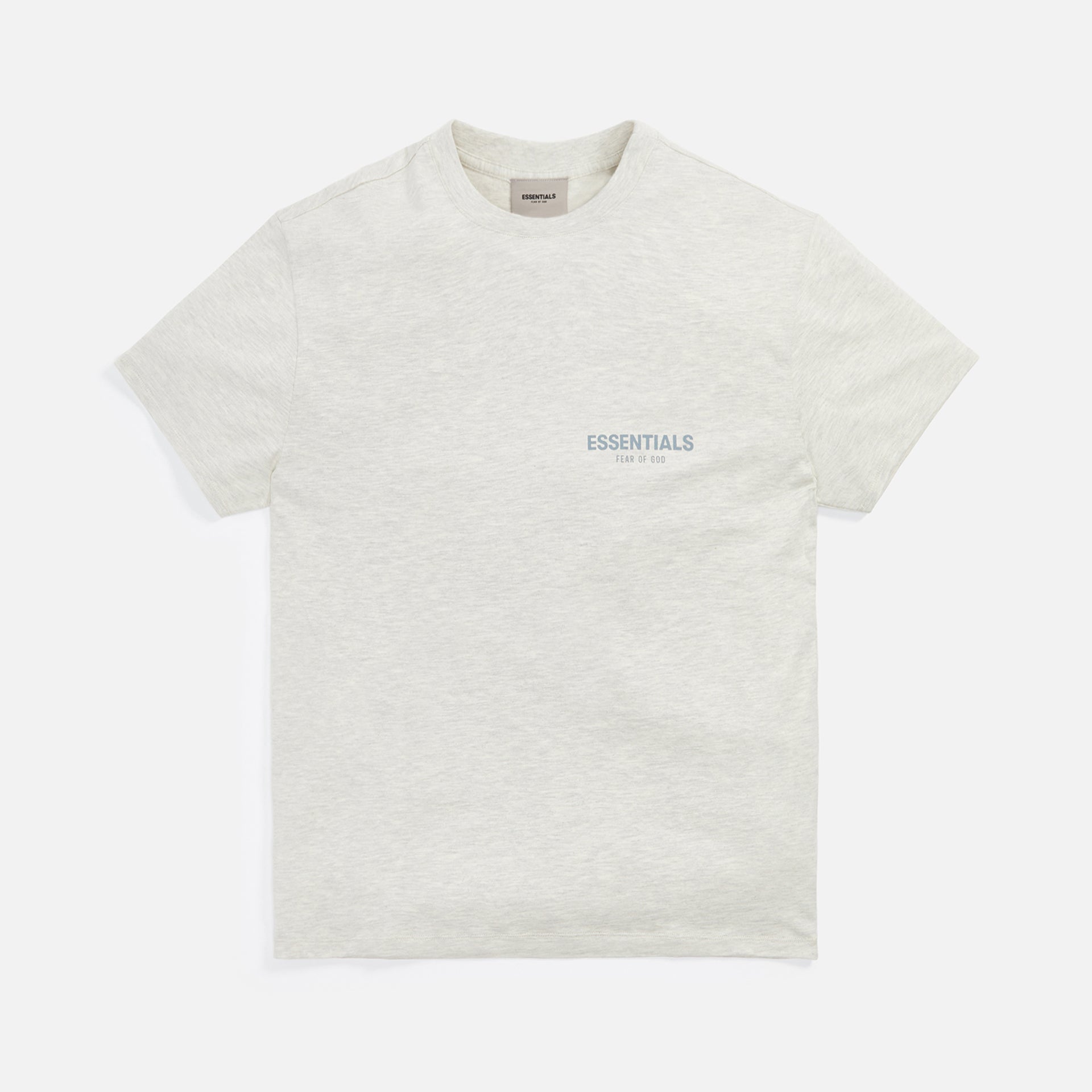 Essentials Tee - Light Heather Oatmeal