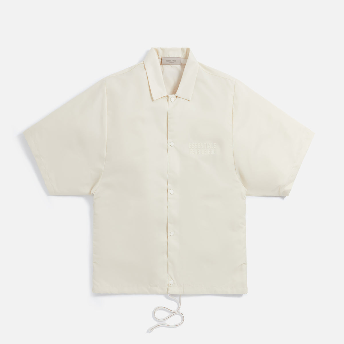 Essentials Nylon Shirt - Egg Shell