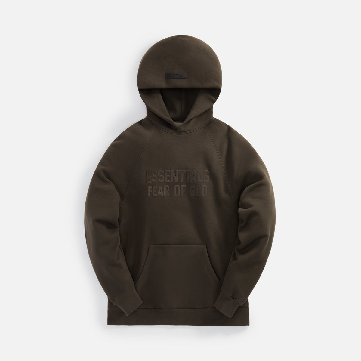 Essentials Raglan Sleeve Hoodie - Off-Black