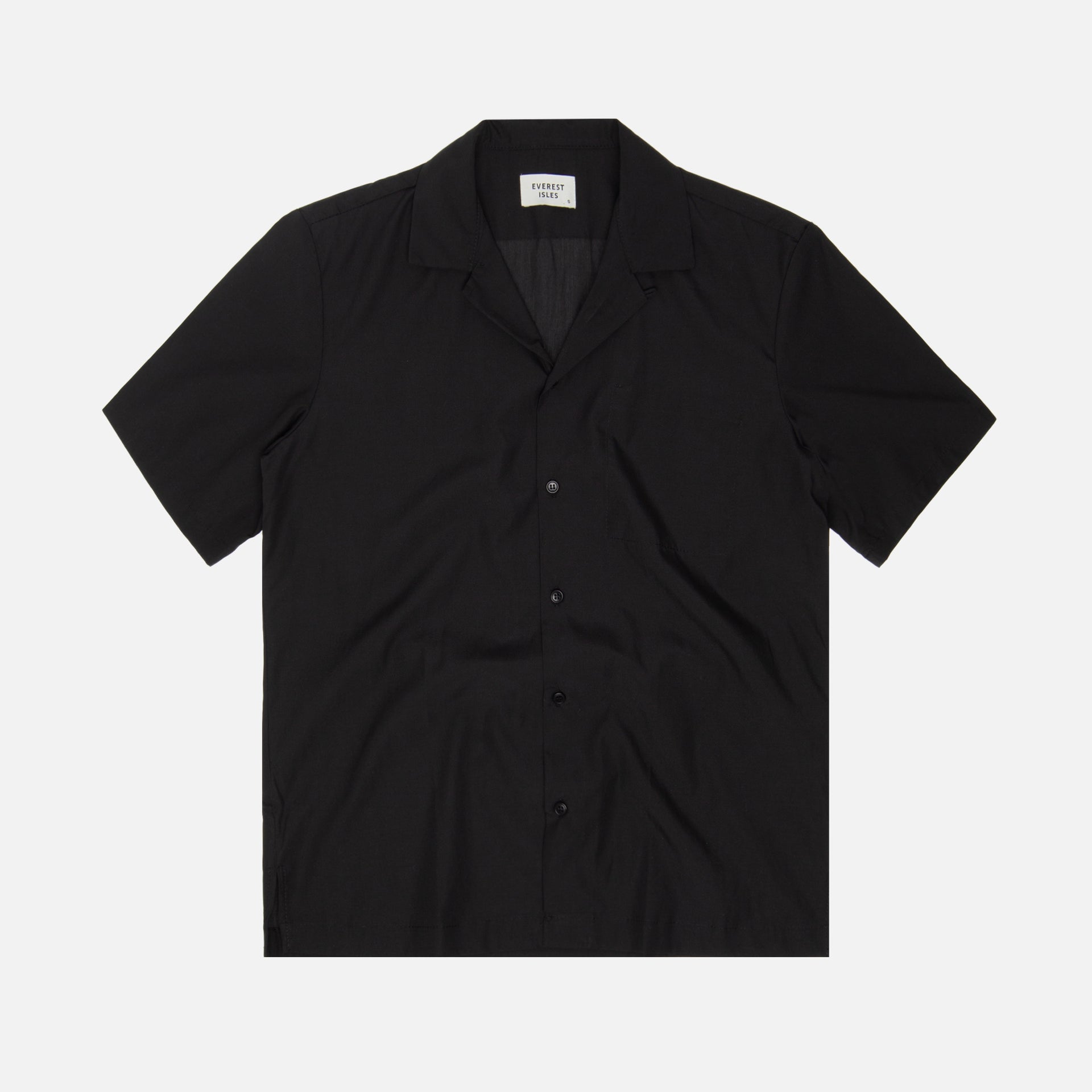 Everest Isles Beach Shirt - Black