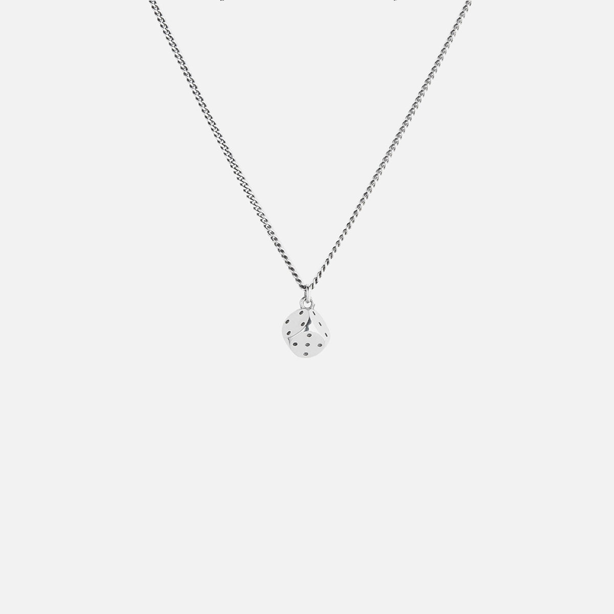 Emanuele Bicocchi Dice Necklace - Silver