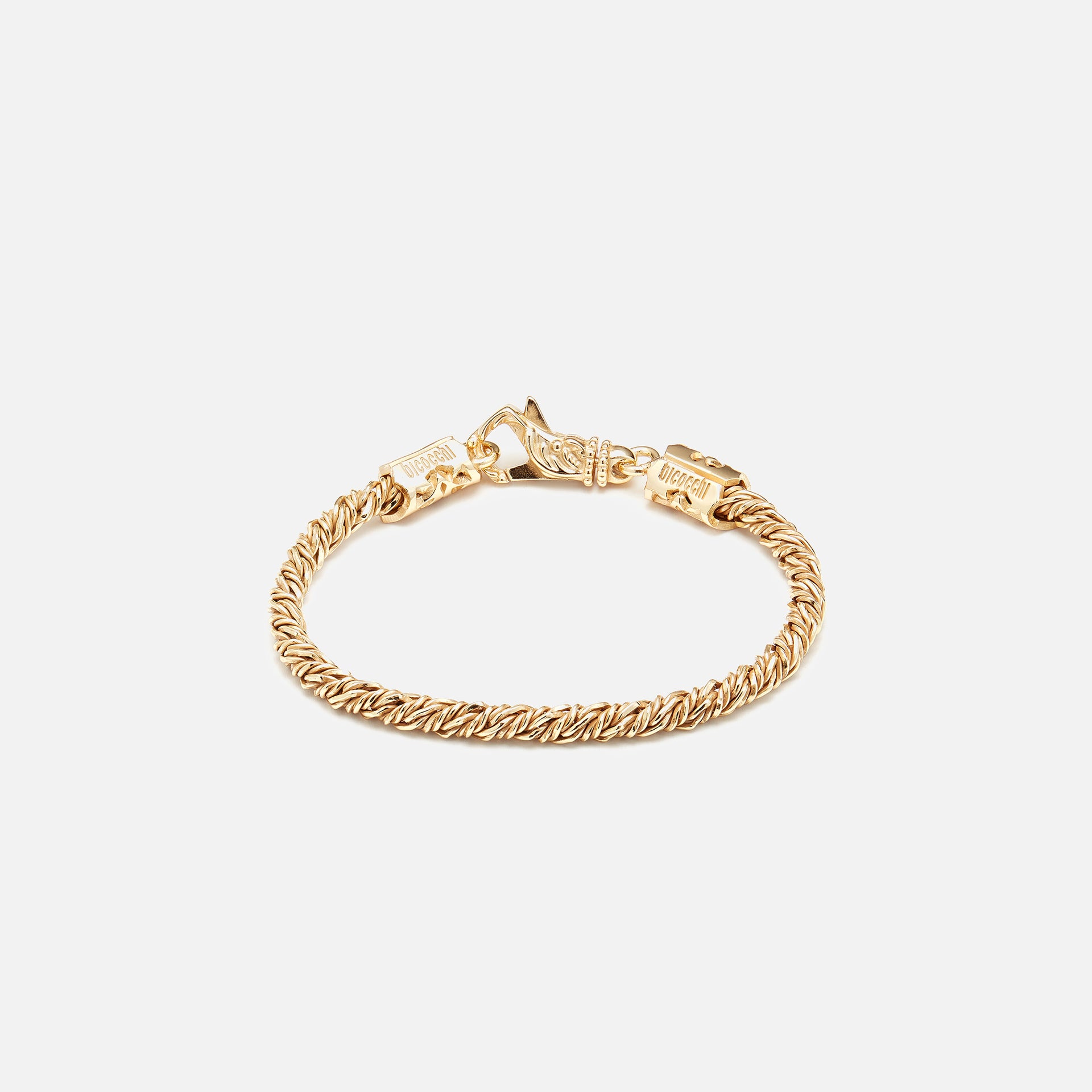 Emanuele Bicocchi Torsion Bracelet - 24k Gold Plated Silver
