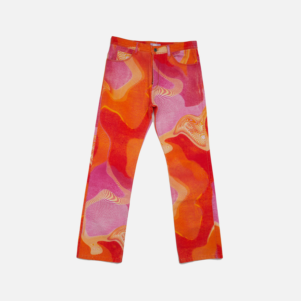 ERL Printed Denim - Pink