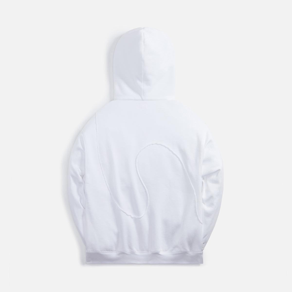 ERL Unisex Wave Hoodie Knit Optic - White