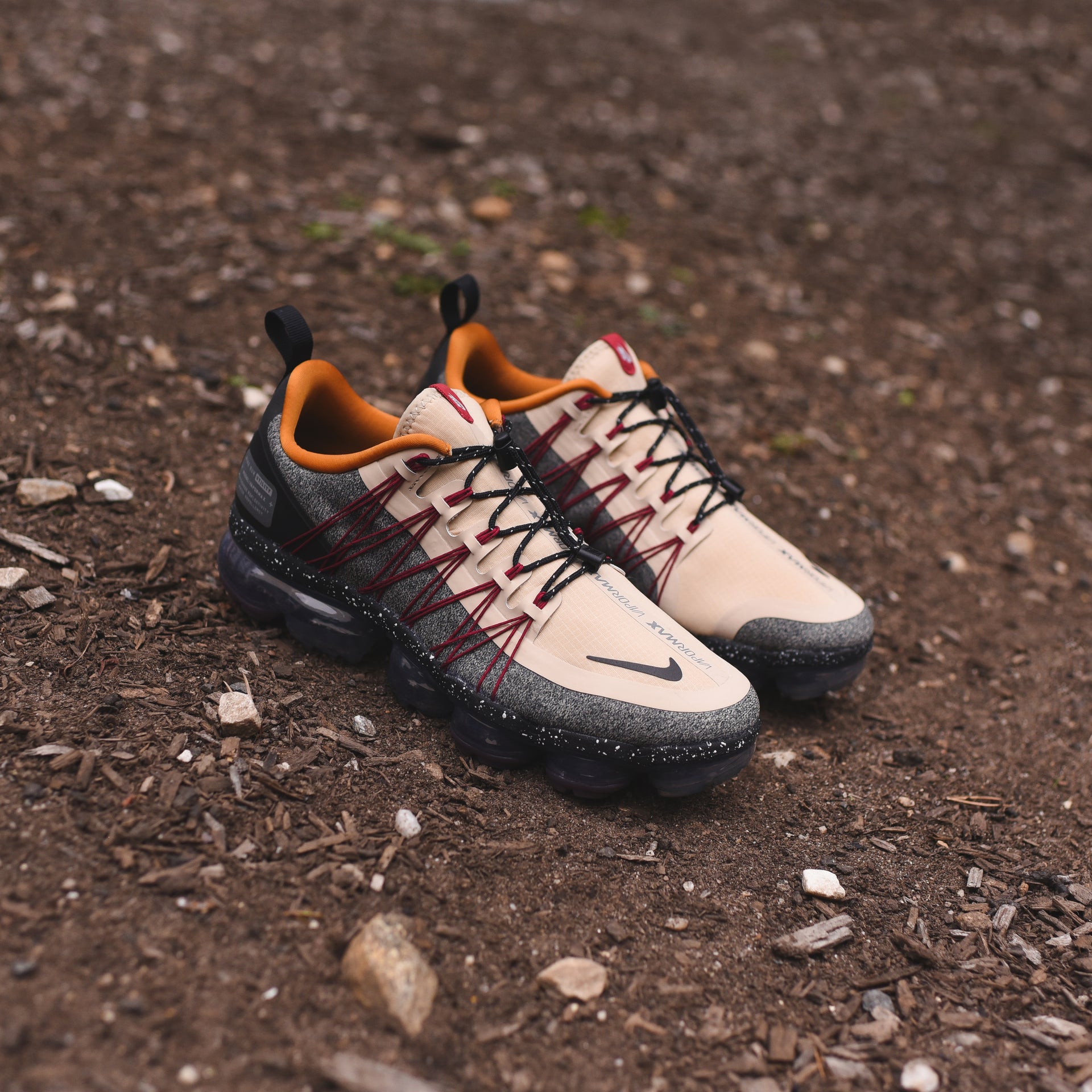 Nike Air VaporMax Run Utility - Tan / Grey