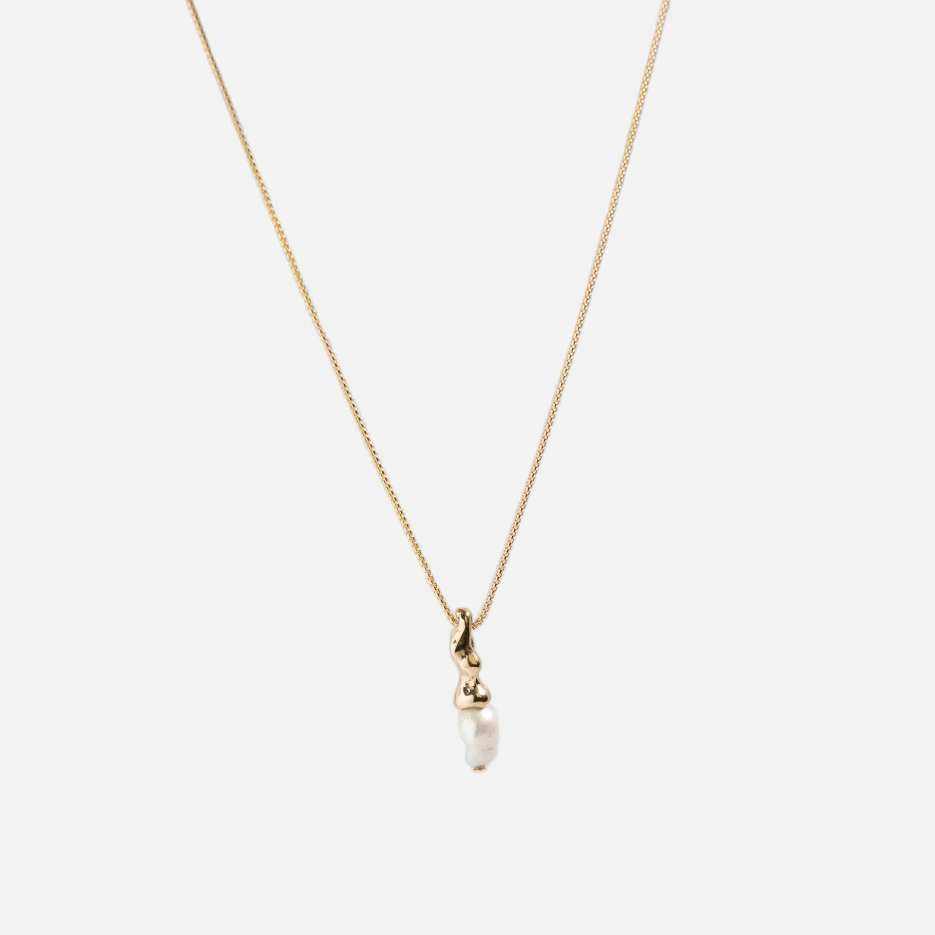Faris Sprig Necklace - Gold
