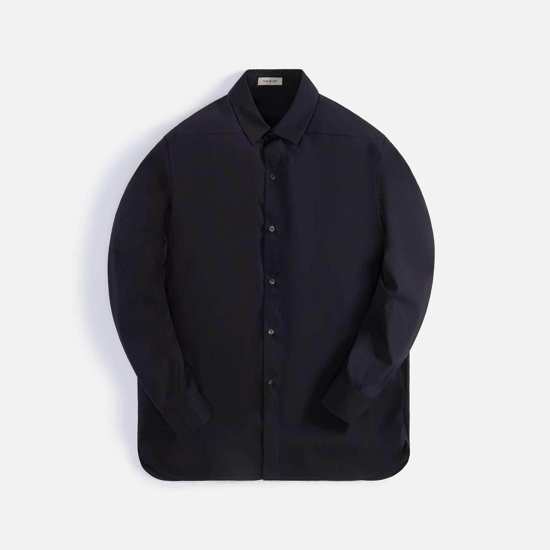 Fear of God Eternal Button Front Shirt - Black