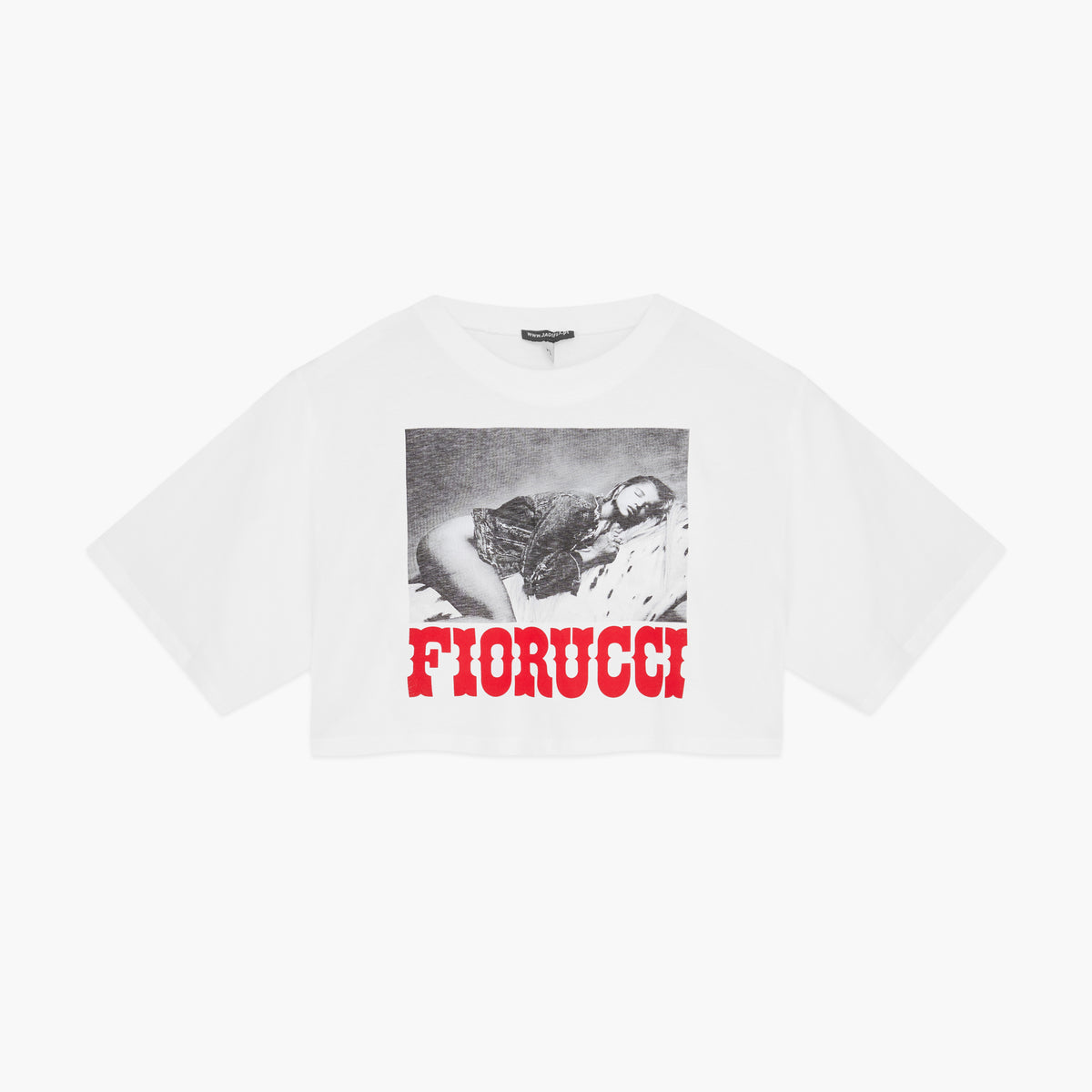 Fiorucci Cowgirl Crop Tee - White