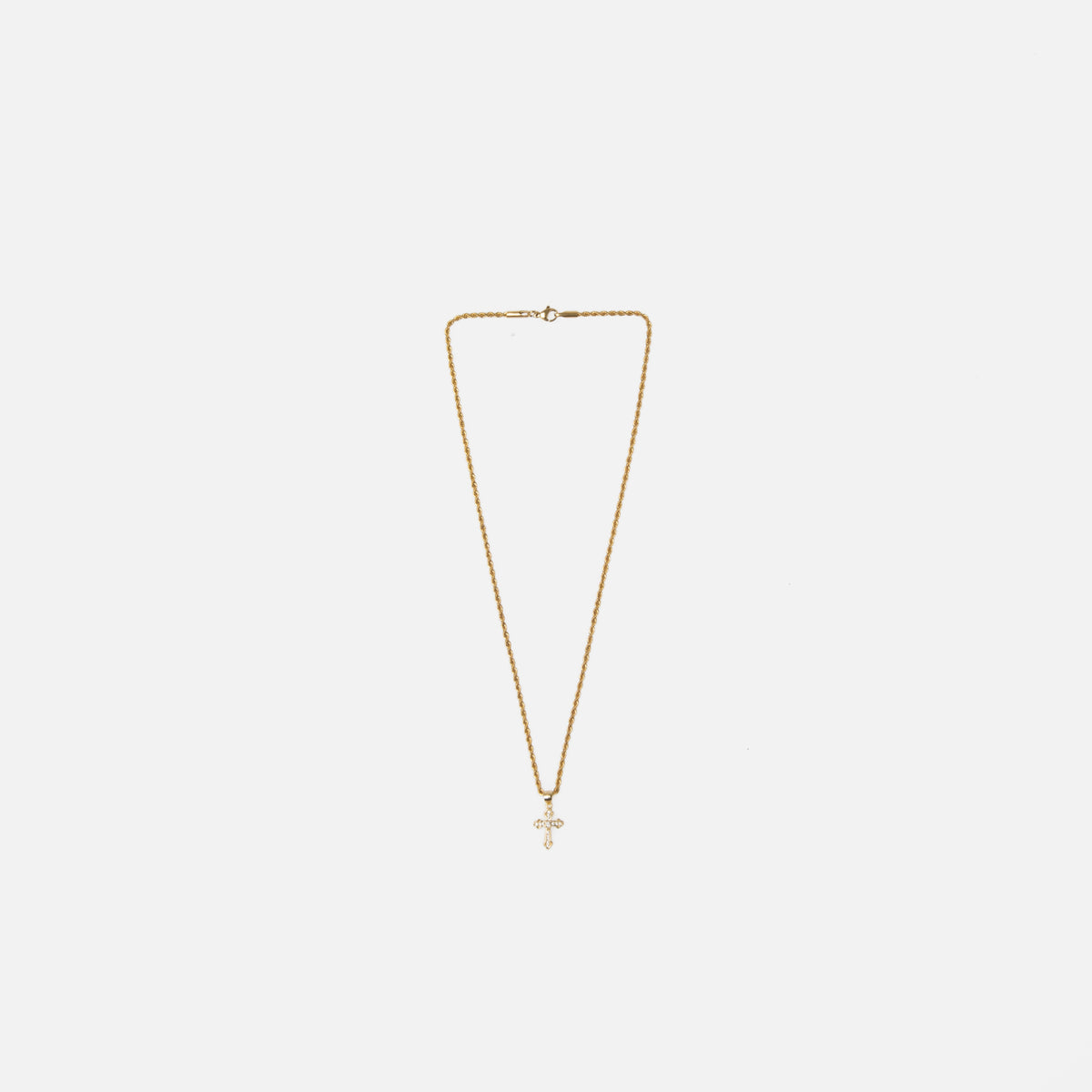 Fallon Cross Chain Necklace