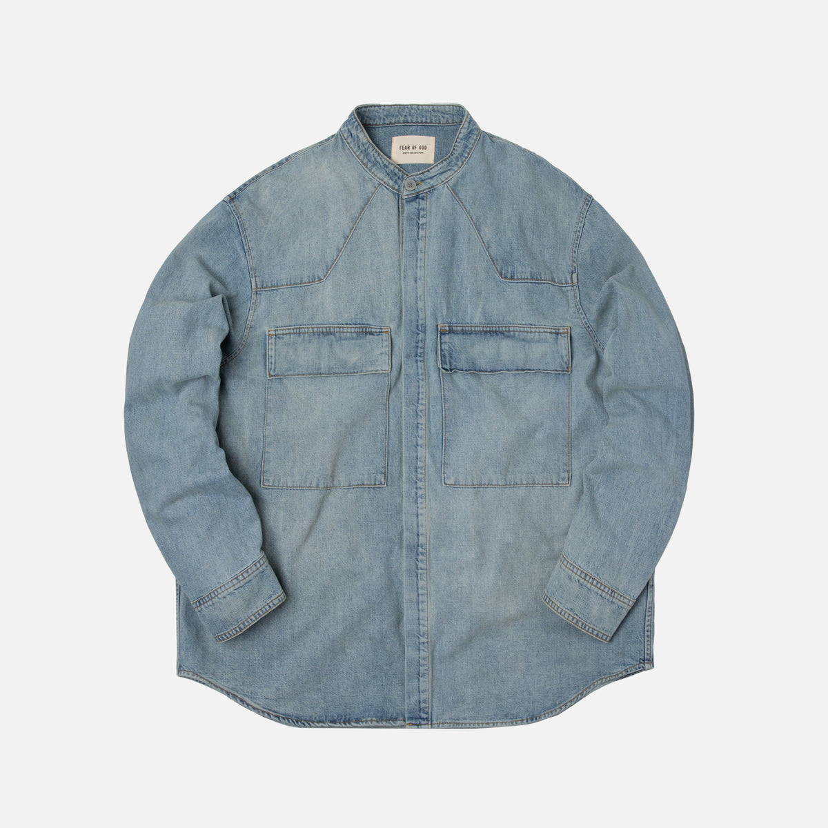 Fear of God Vintage Denim Shirt - Vintage Indigo