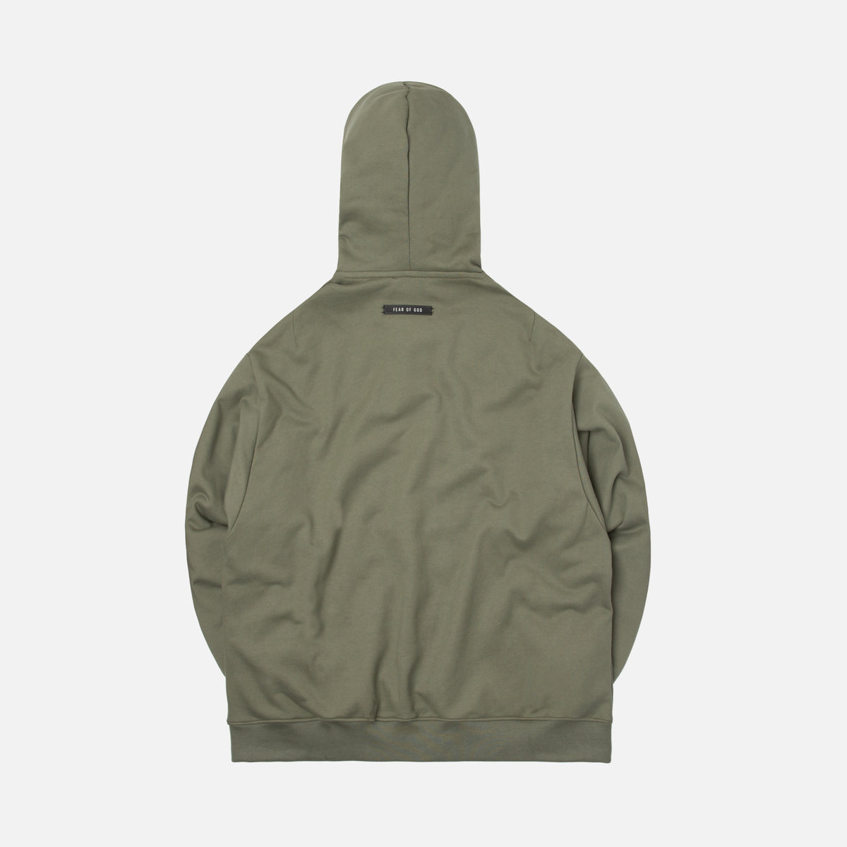 Fear of God Everyday Henley Hoodie - Army Green
