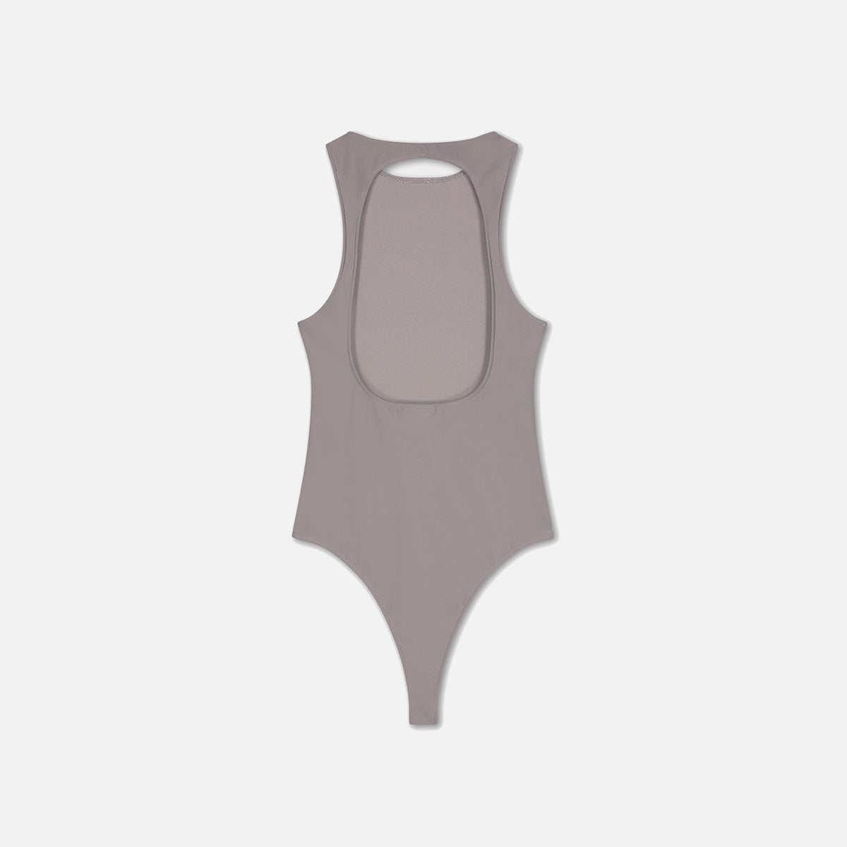 Filling Pieces Female Bodysuit - Charcoal Grey