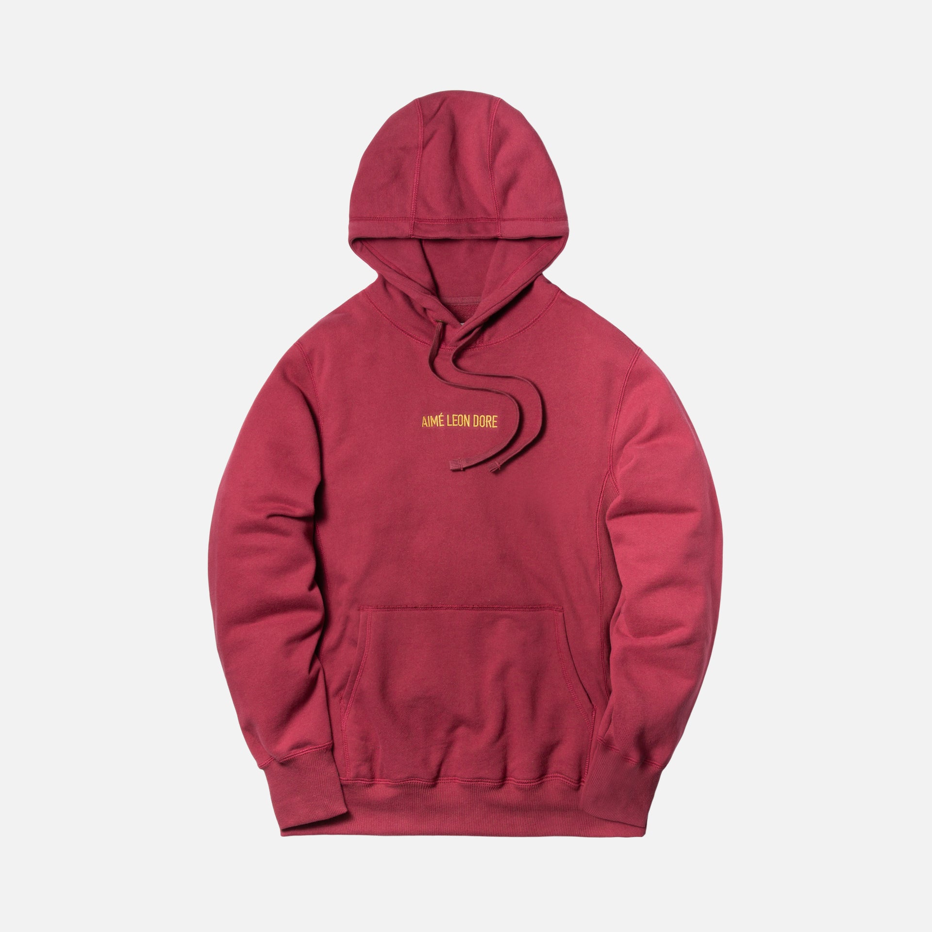 Aimé Leon Dore Logo Hoodie - Burgundy