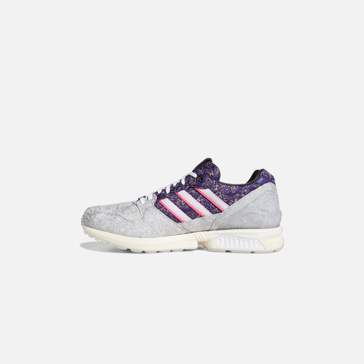 adidas ZX 5000 Vieux Lyon - Silver Metallic / Semi Solar Pink / Off White