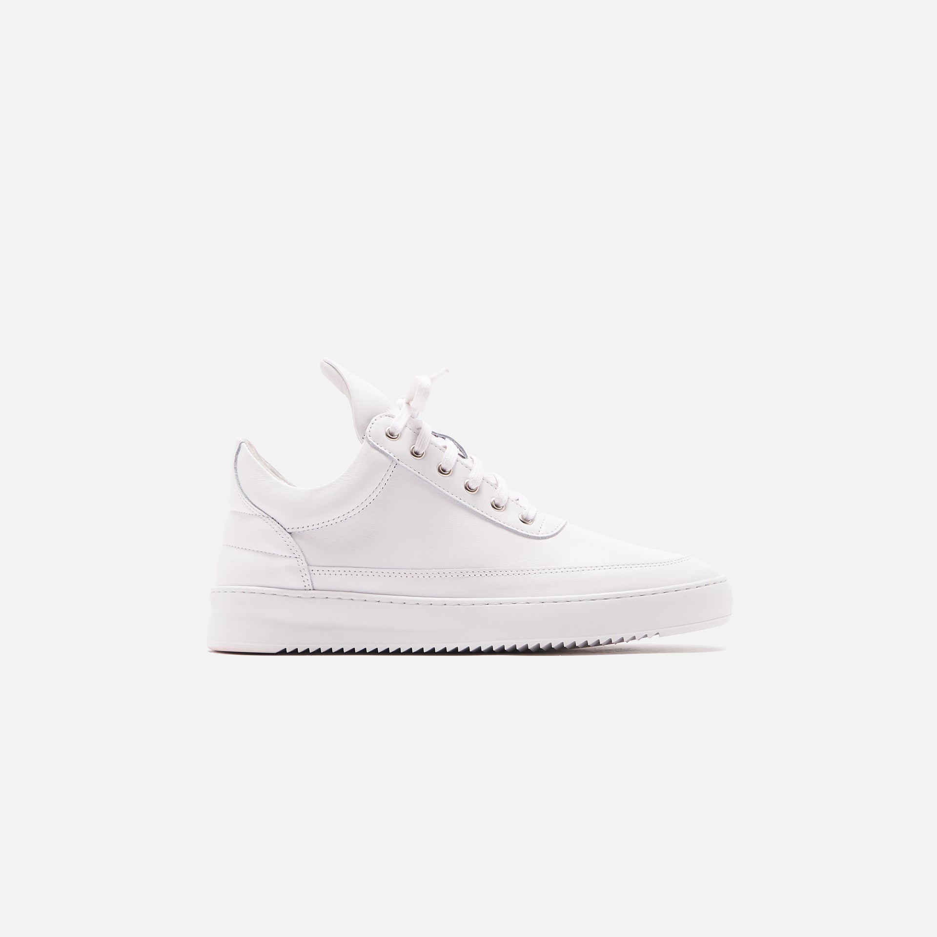 Filling Pieces Low Top Ripple Lane Nappa - All White