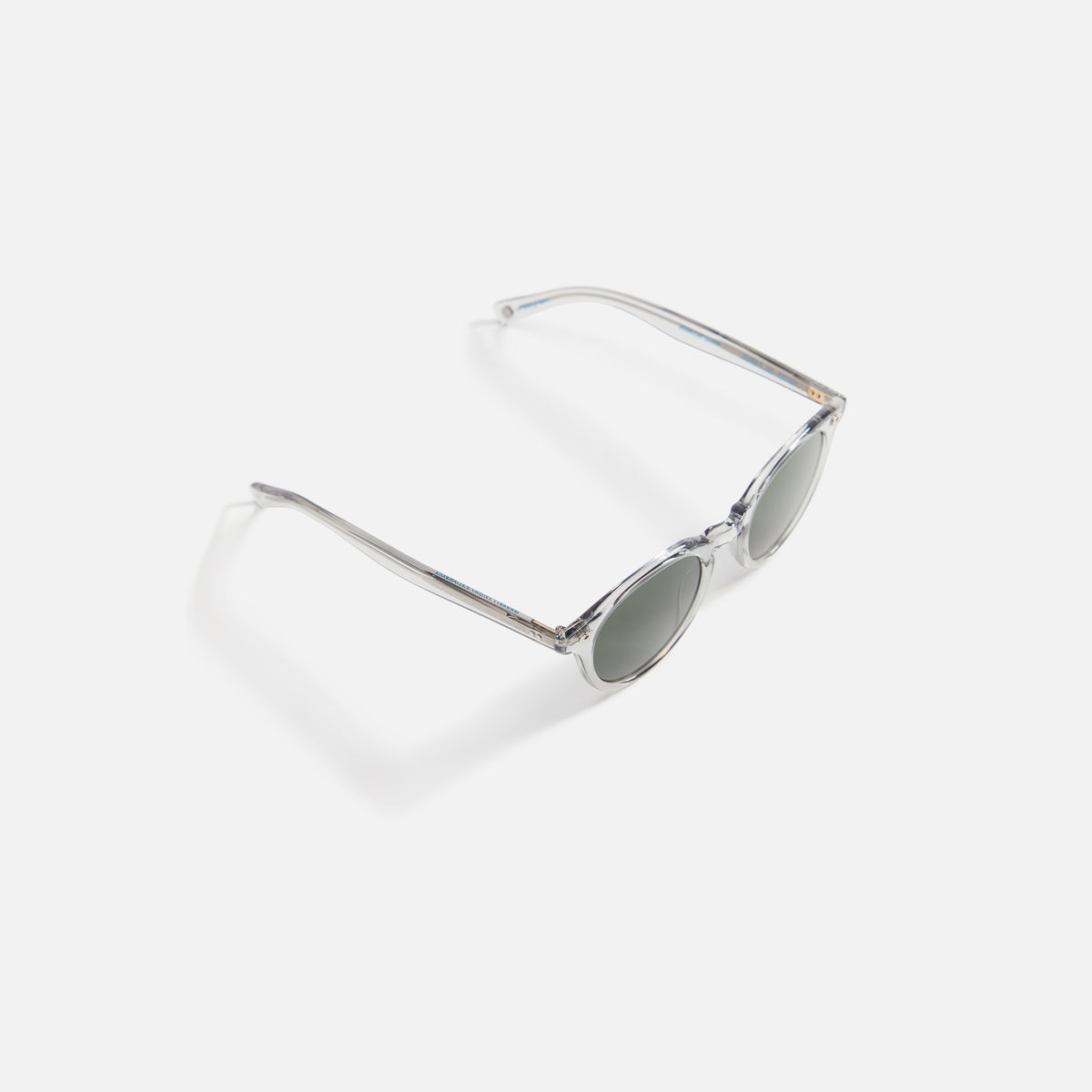 Garrett Leight Clune x Sun - Light Grey / Pure Green