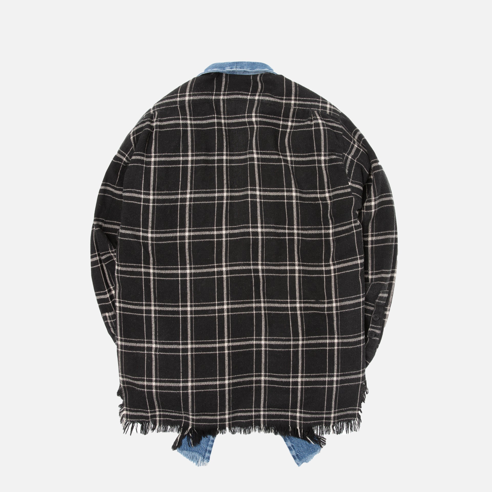 Greg Lauren Plaid GL1 - Black