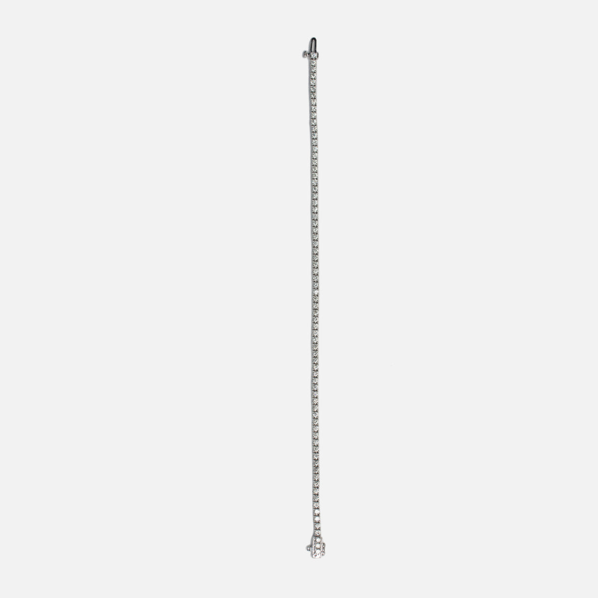 Greg Yuna 5 Pointer Tennis Bracelet - White Gold