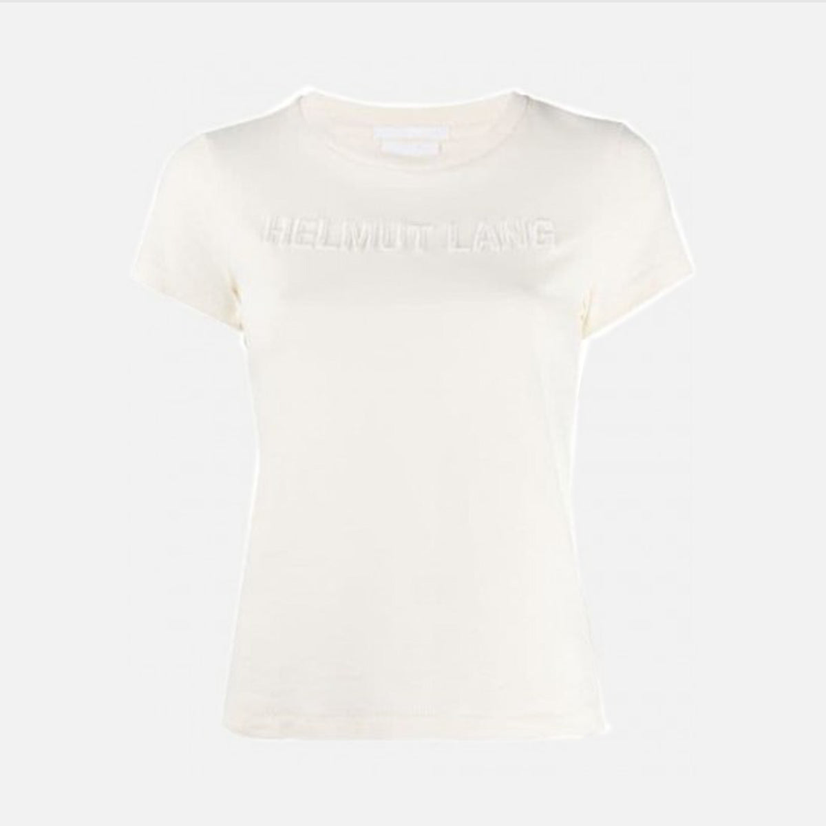 Helmut Lang Standard Baby Tee - Pearl