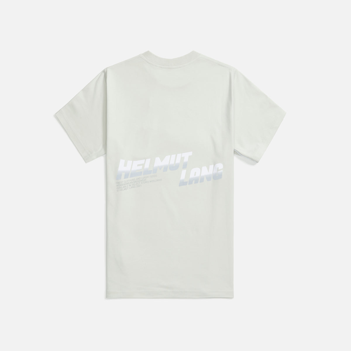 Helmut Lang Piping Tee - Smoke
