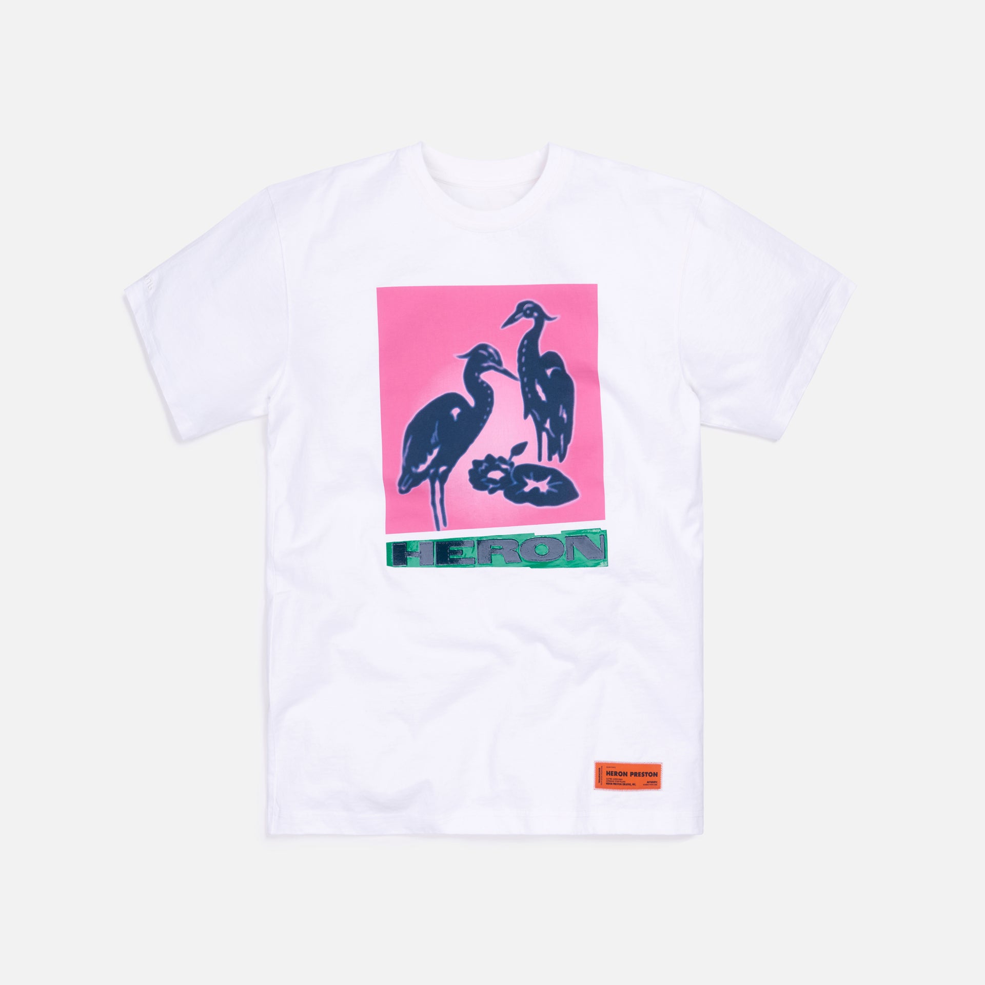 Heron Preston Tee ES OS Herons Nightshift - White