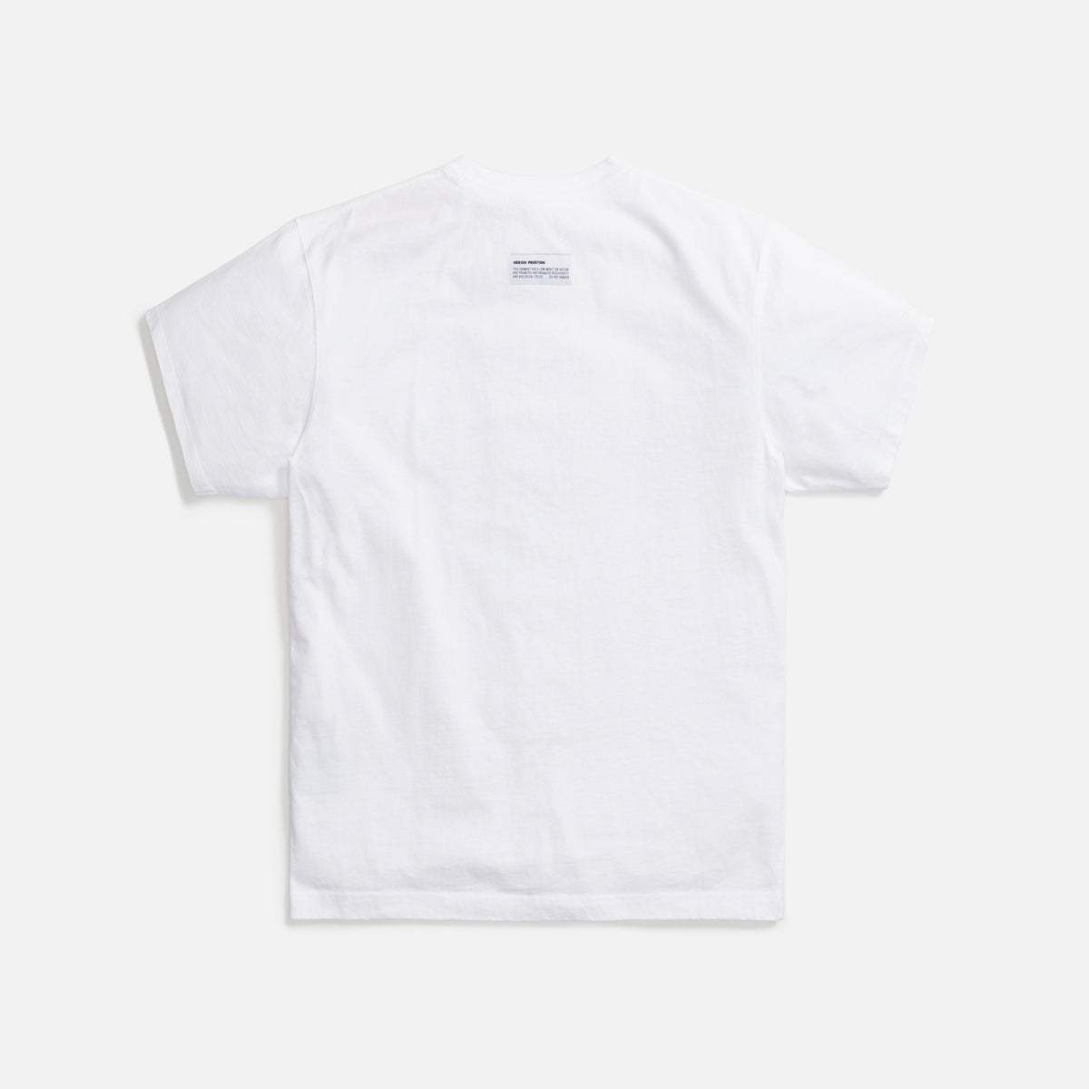Heron Preston Reg Cutout Tee - White / Orange