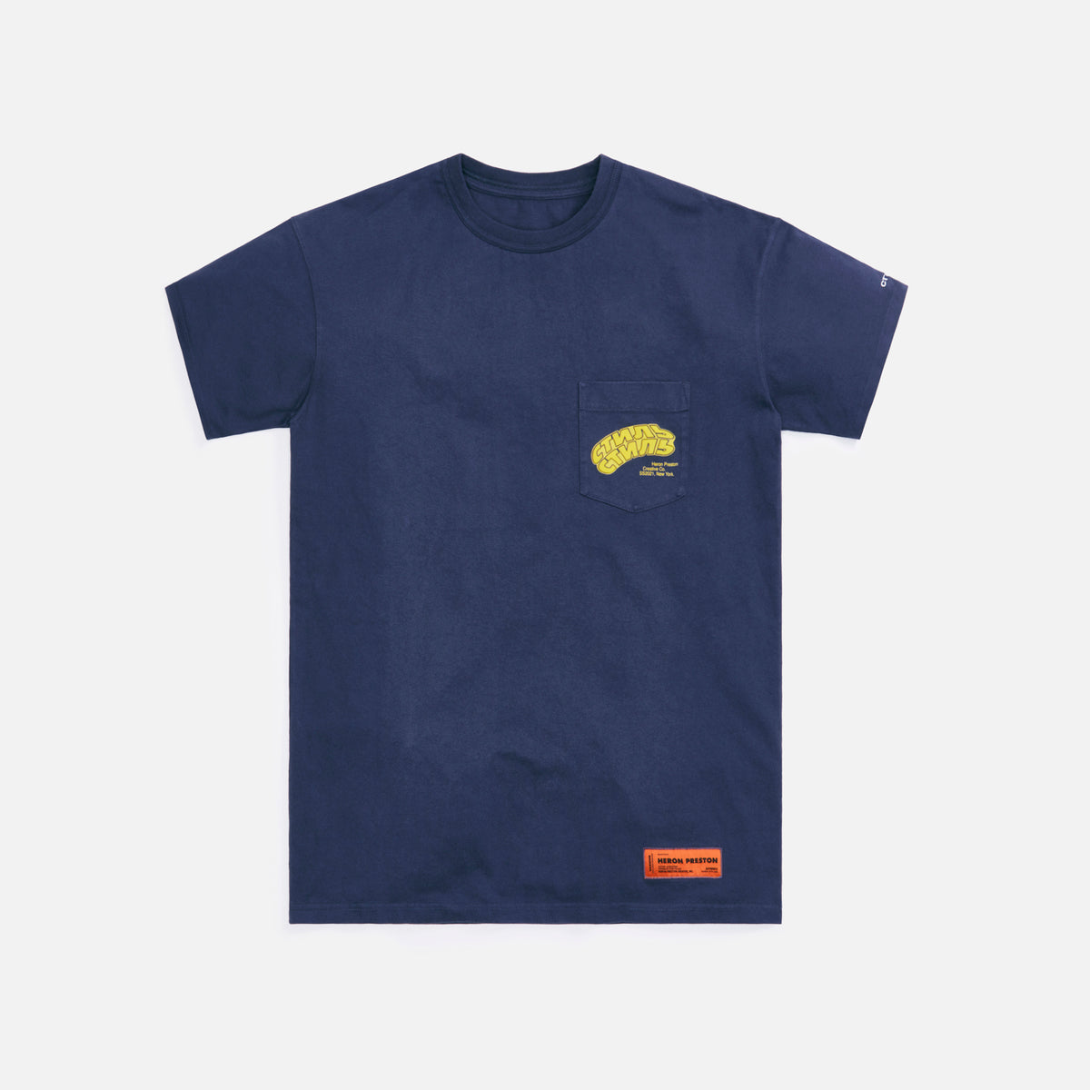 Heron Preston Tee OS Pocket CTNMB Warp - Anthracite