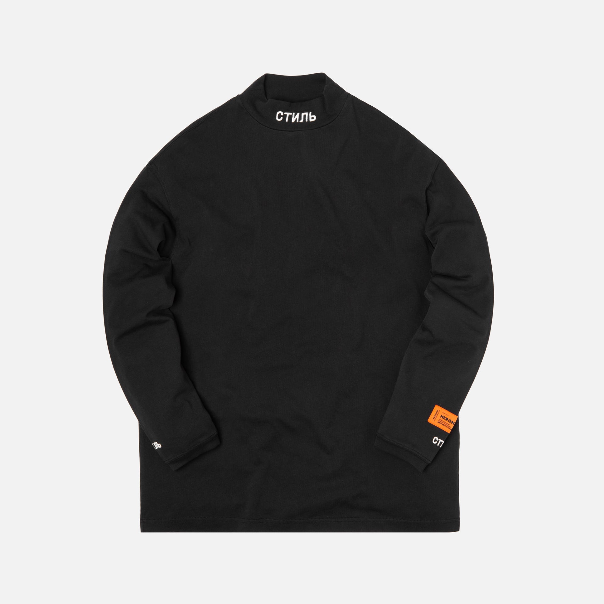 Heron Preston L/S Turtleneck CTNMB Original - Black