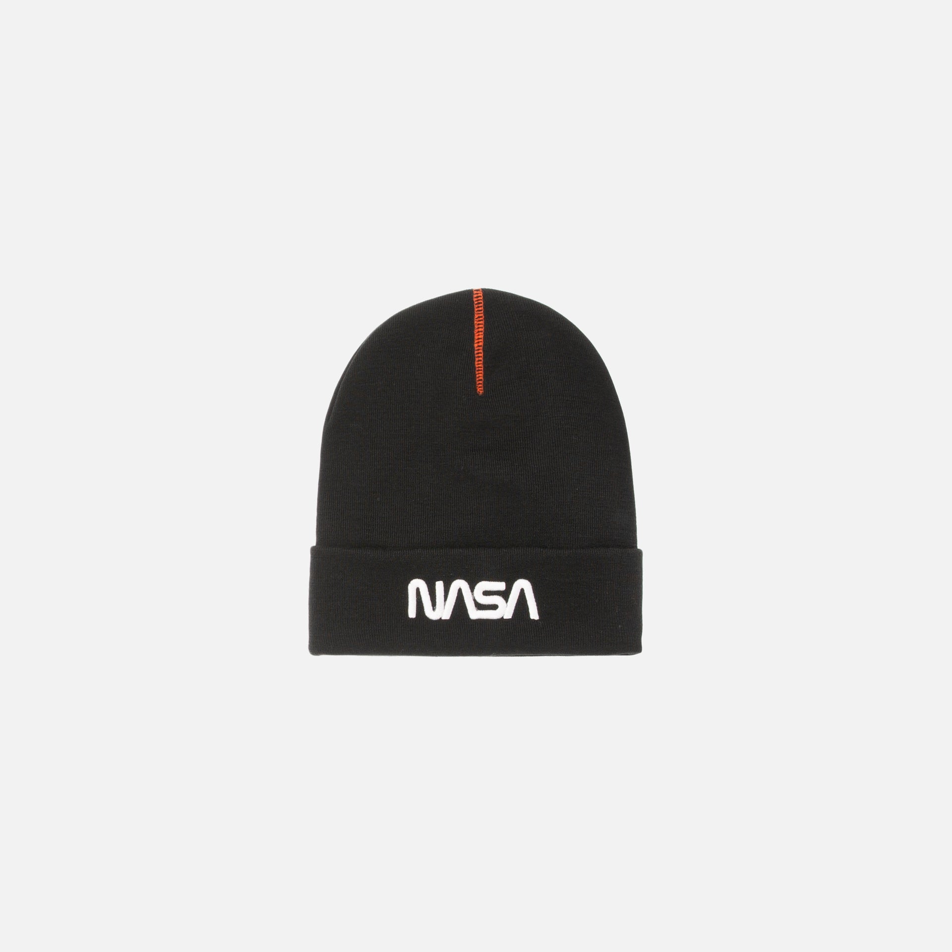 Heron Preston x NASA Beanie - Black / White