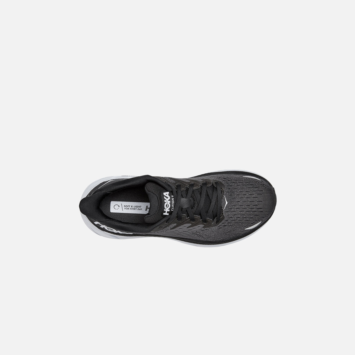 Hoka WMNS Clifton 8 - Black / White