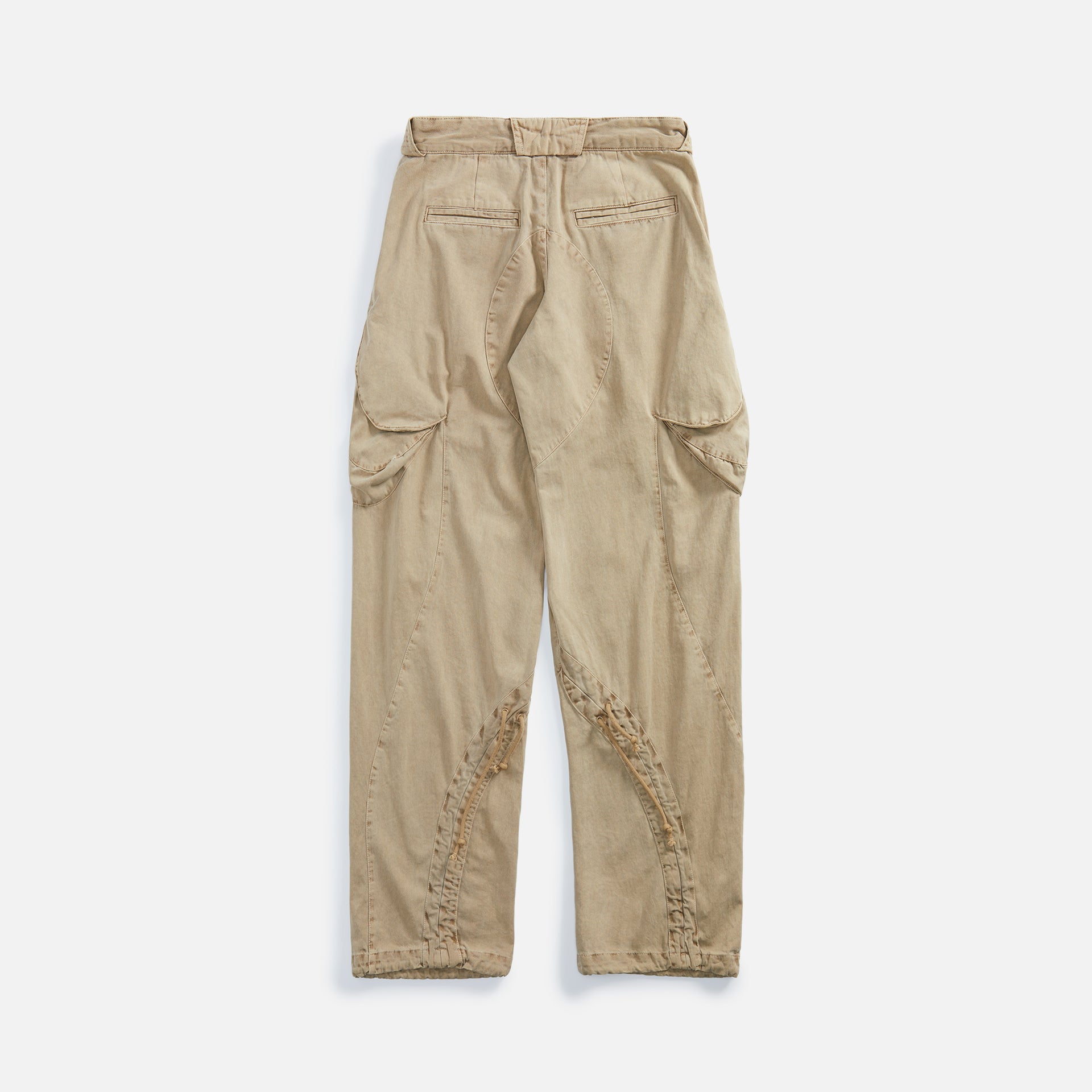 Hyein Seo Washed Cargo Pants - Sand