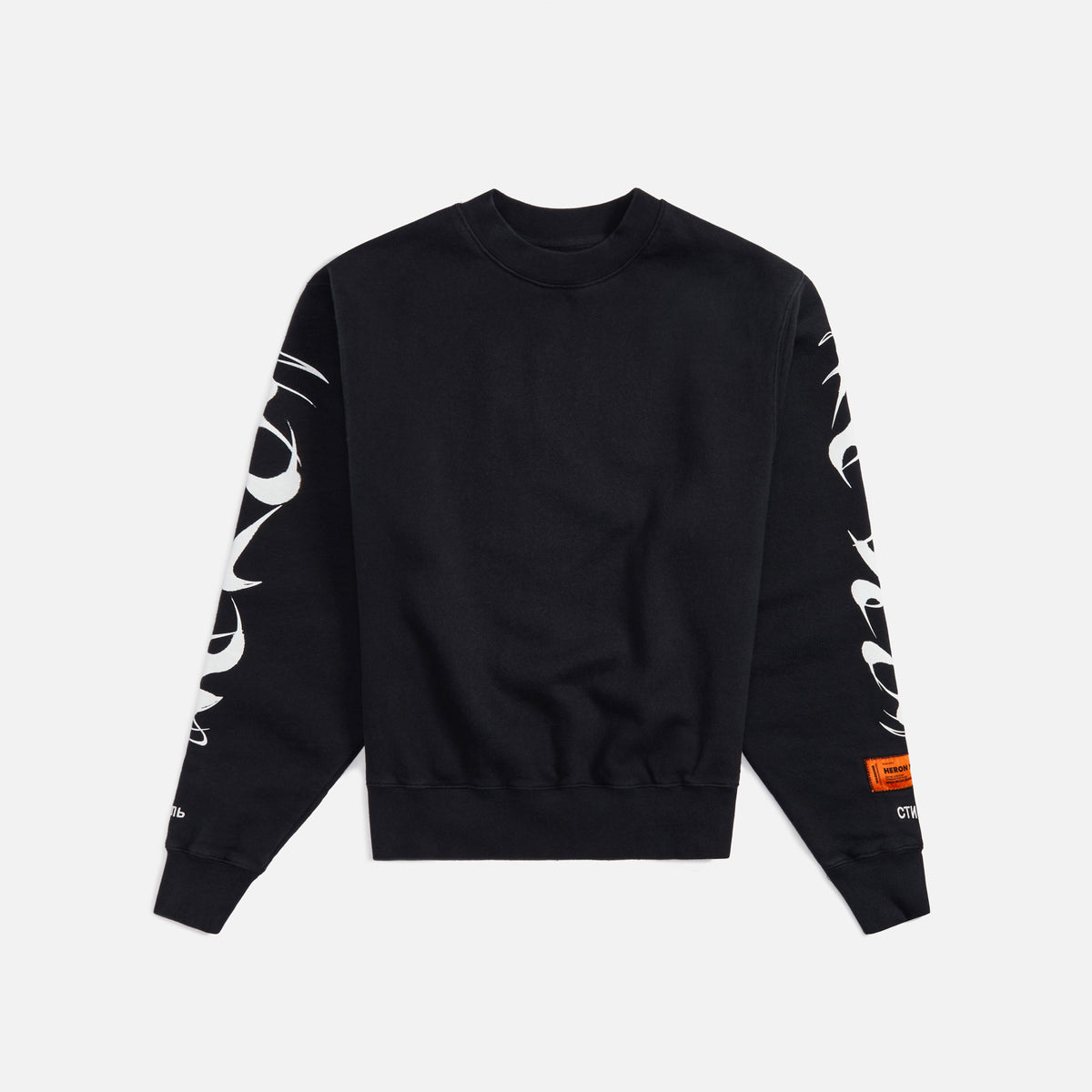 Heron Preston Brush Crewneck - Black