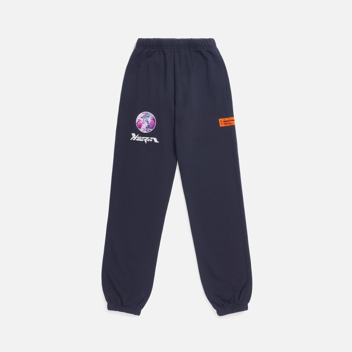 Heron Preston Sweatpants Herons Circle Total Eclipse - Navy