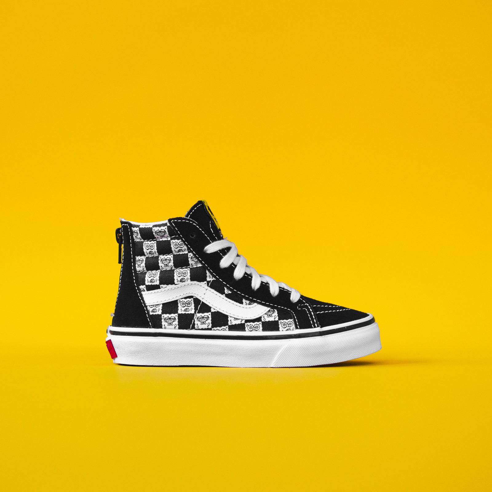 Vans Vault x SpongeBob Kids OG Sk8-Hi Zip LX - Checkerboard