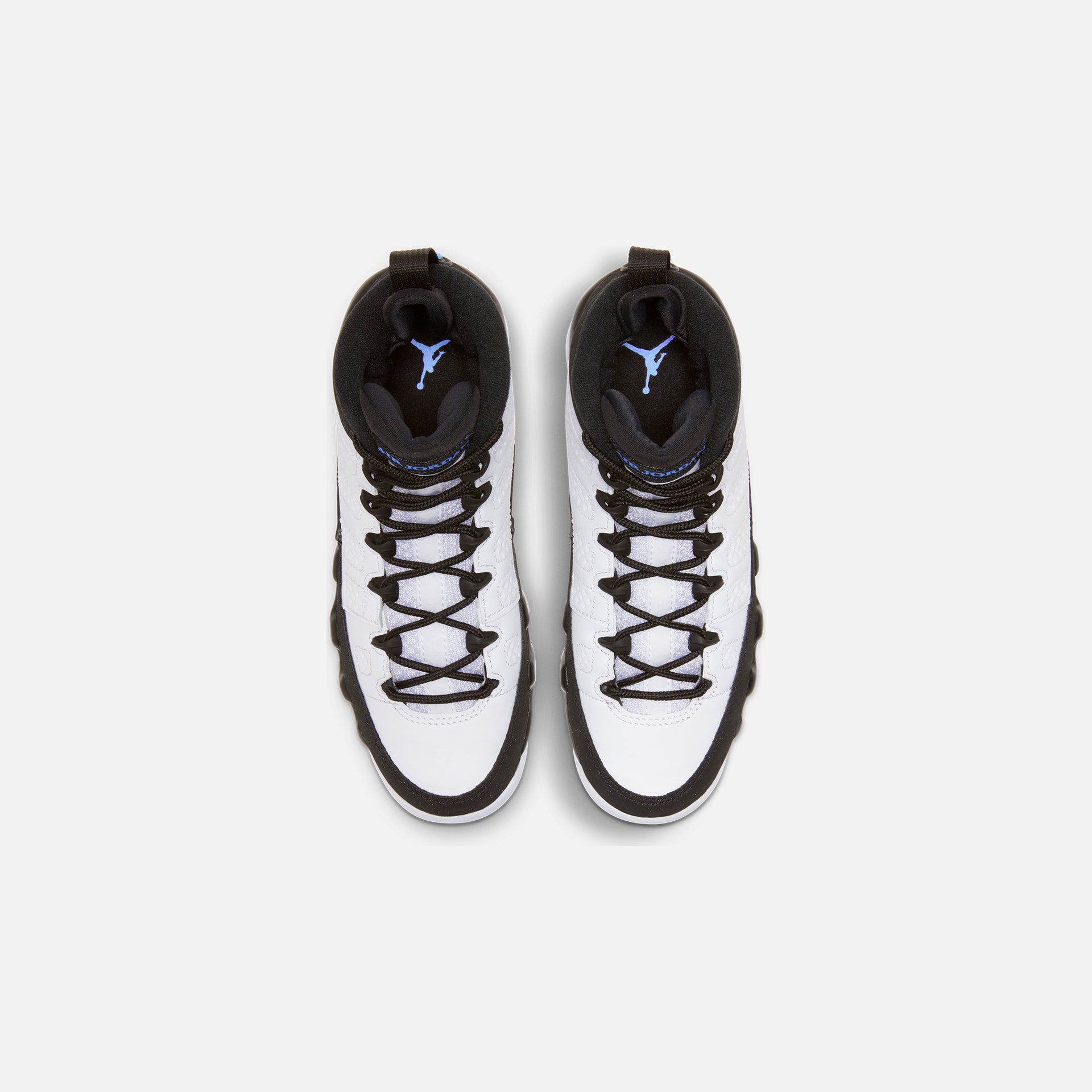 Nike Air Jordan Grade School Retro 9 - White / University Blue / Black