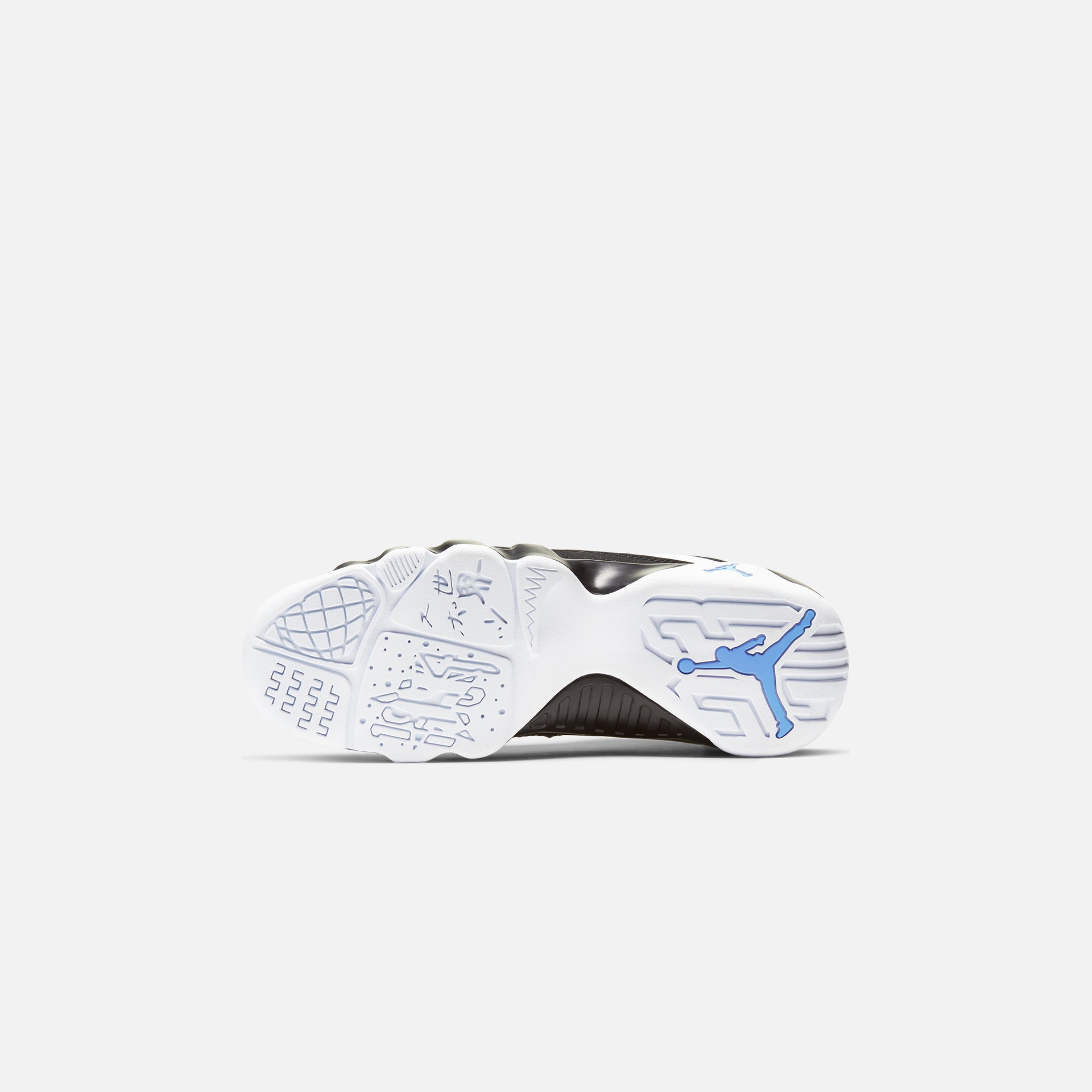 Nike Air Jordan Grade School Retro 9 - White / University Blue / Black
