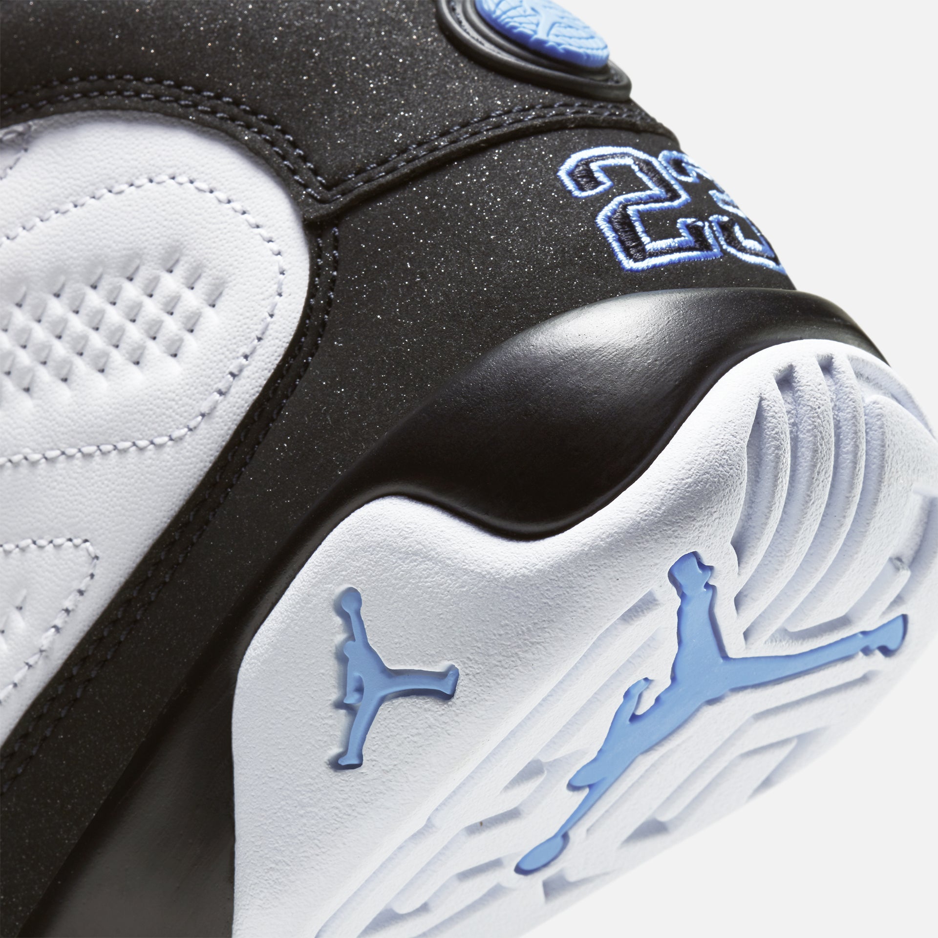 Nike Air Jordan Grade School Retro 9 - White / University Blue / Black