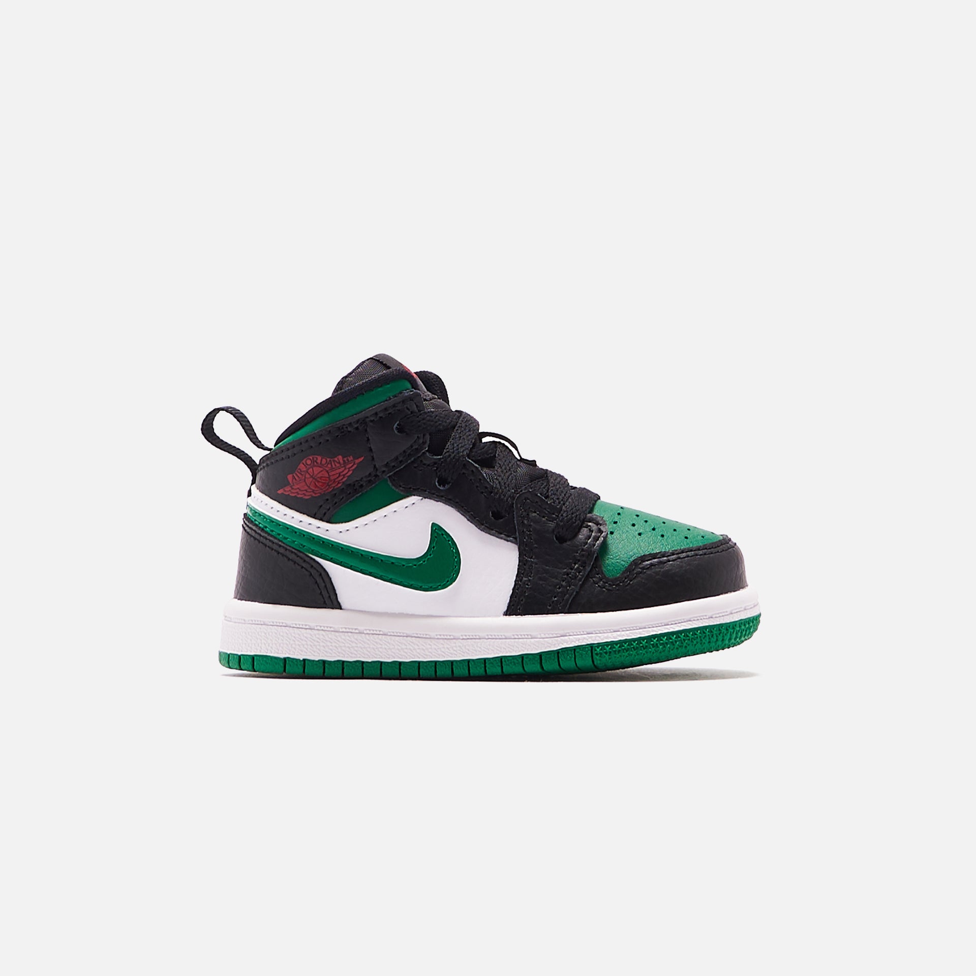 Nike Toddler Air Jordan 1 Mid - Black / Pine Green / White