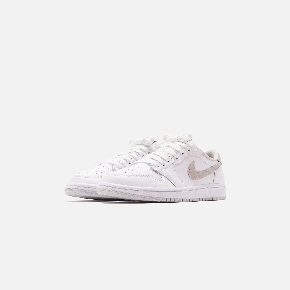 Nike WMNS Air Jordan 1 Low OG - White / Neutral Grey / Particle Grey