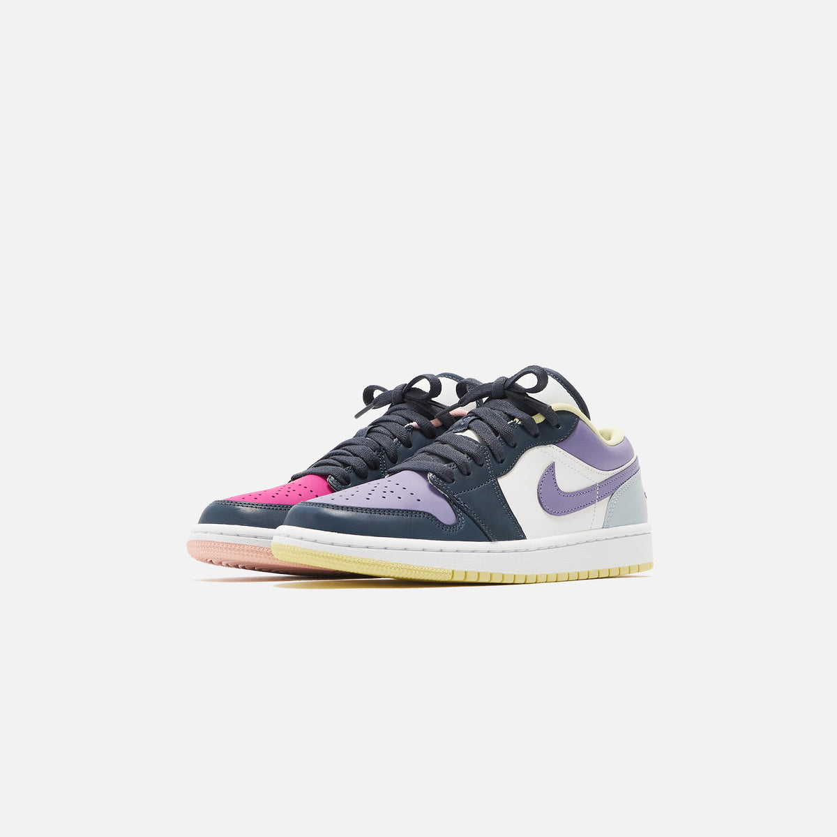 Nike WMNS Air Jordan 1 Low SE - Thunder Blue / White / Healing Orange