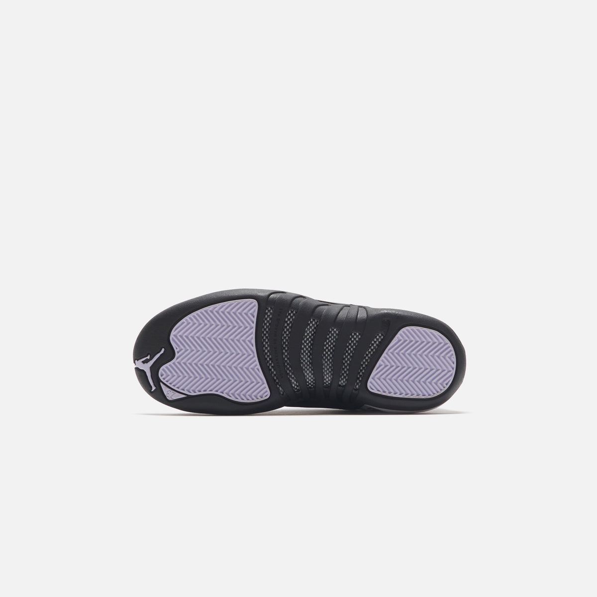 Nike Grade School Air Jordan 12 Retro - White / Black / Vivid Green / Lavender Mist / Team Green