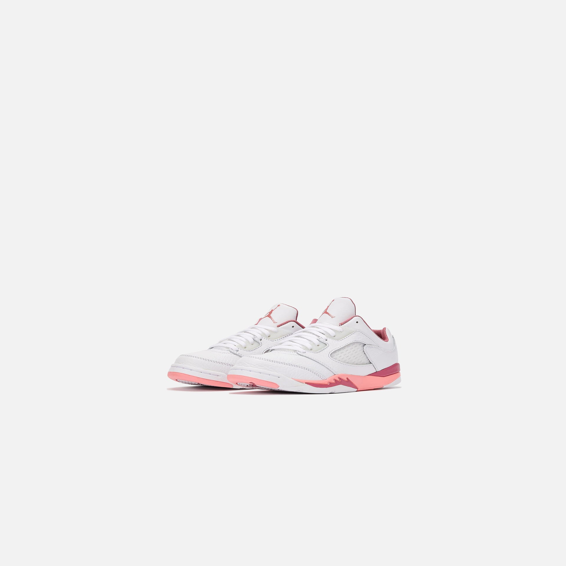 Nike Pre-School Air Jordan 5 Retro Low - White / Coral Chalk / Desert Berry / Black