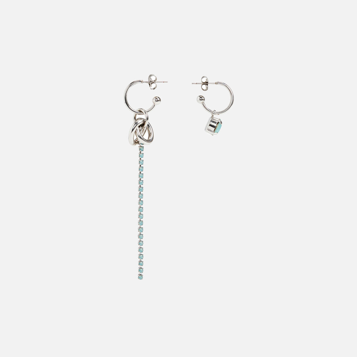 Justine Clenquet Uma Earrings - Blue
