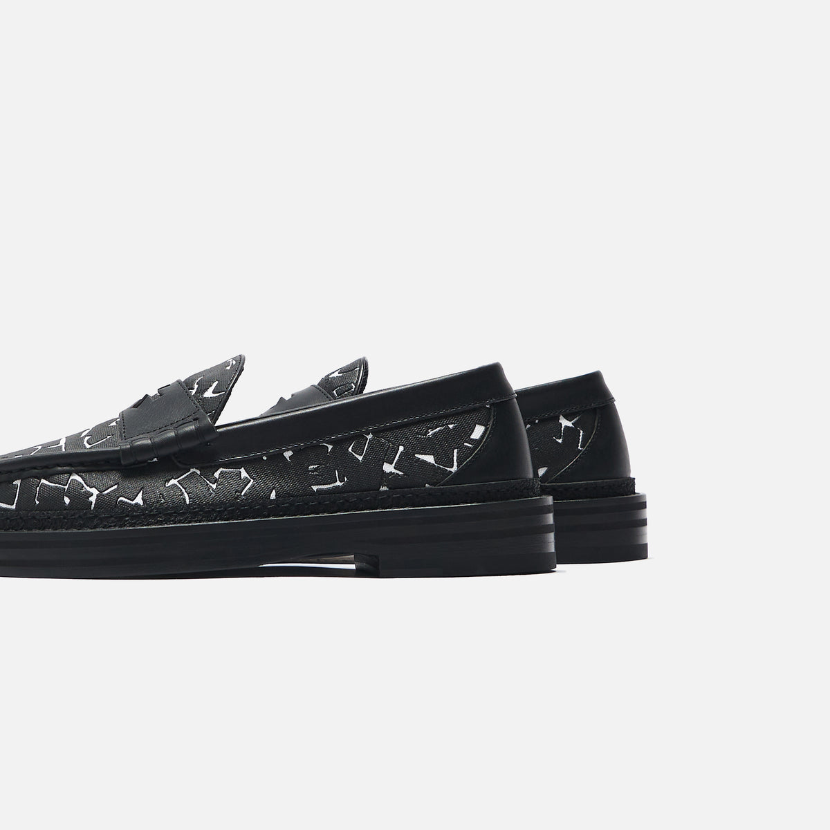 Jimmy Choo x Eric Haze x Poggy WMNS Ezra Loafer - Black / White